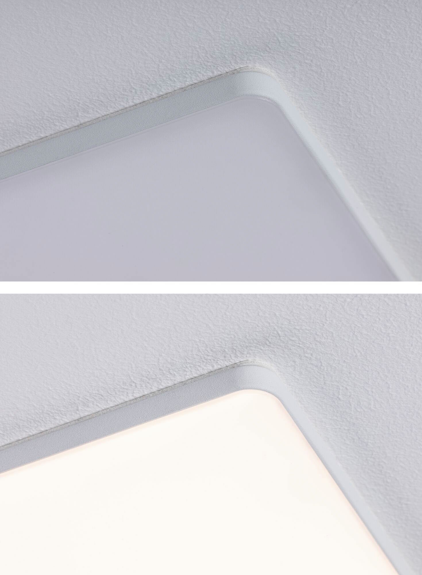 Paulmann Ledinbouwlamp Veluna VariFit Edge IP44 vierkant 160x160mm 1100lm 3000K Wit dimbaar (1 stuk)