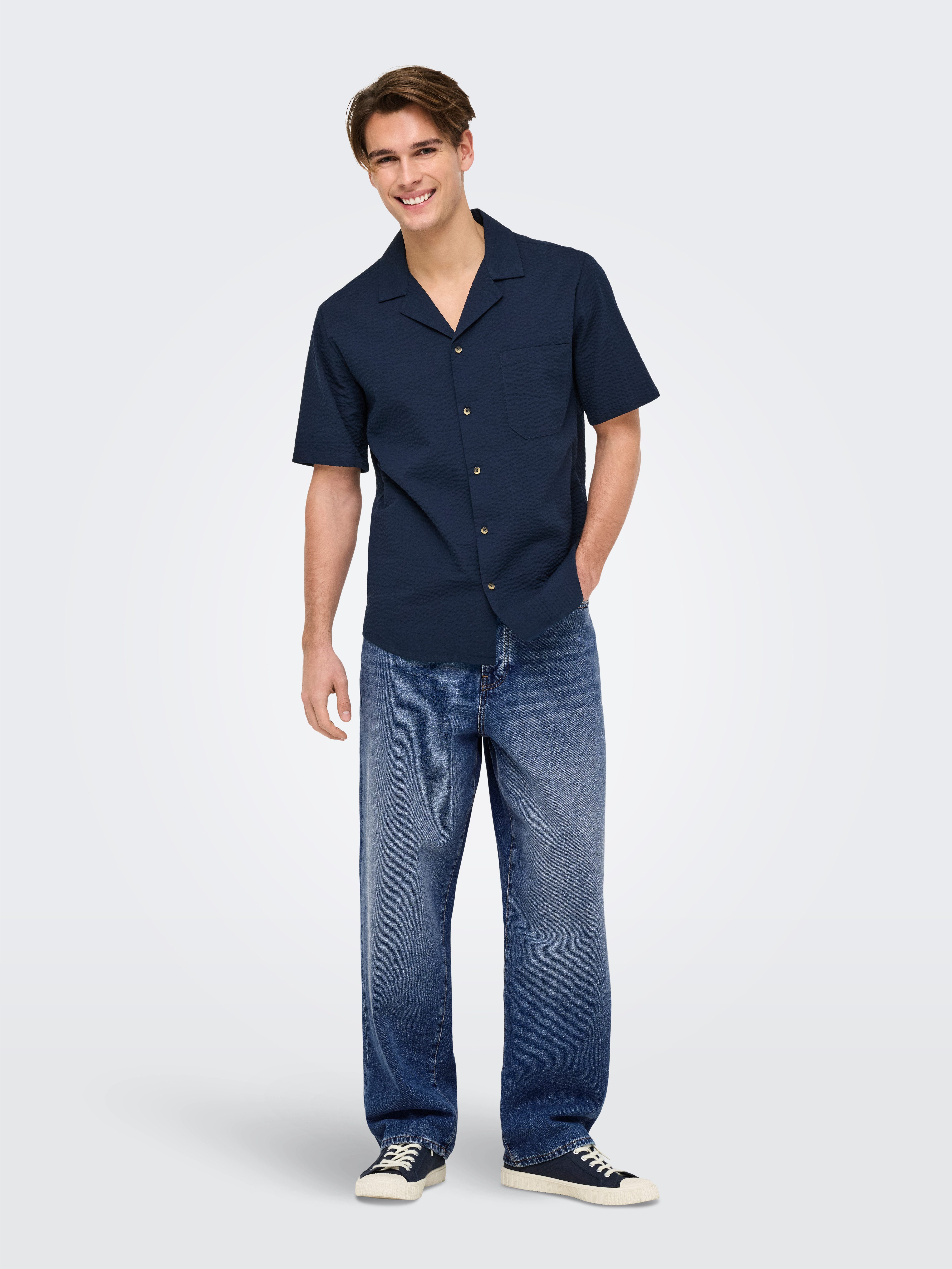 ONLY & SONS Loose fit jeans ONSFADE LOOSE BOX TAI DNM MU OTL