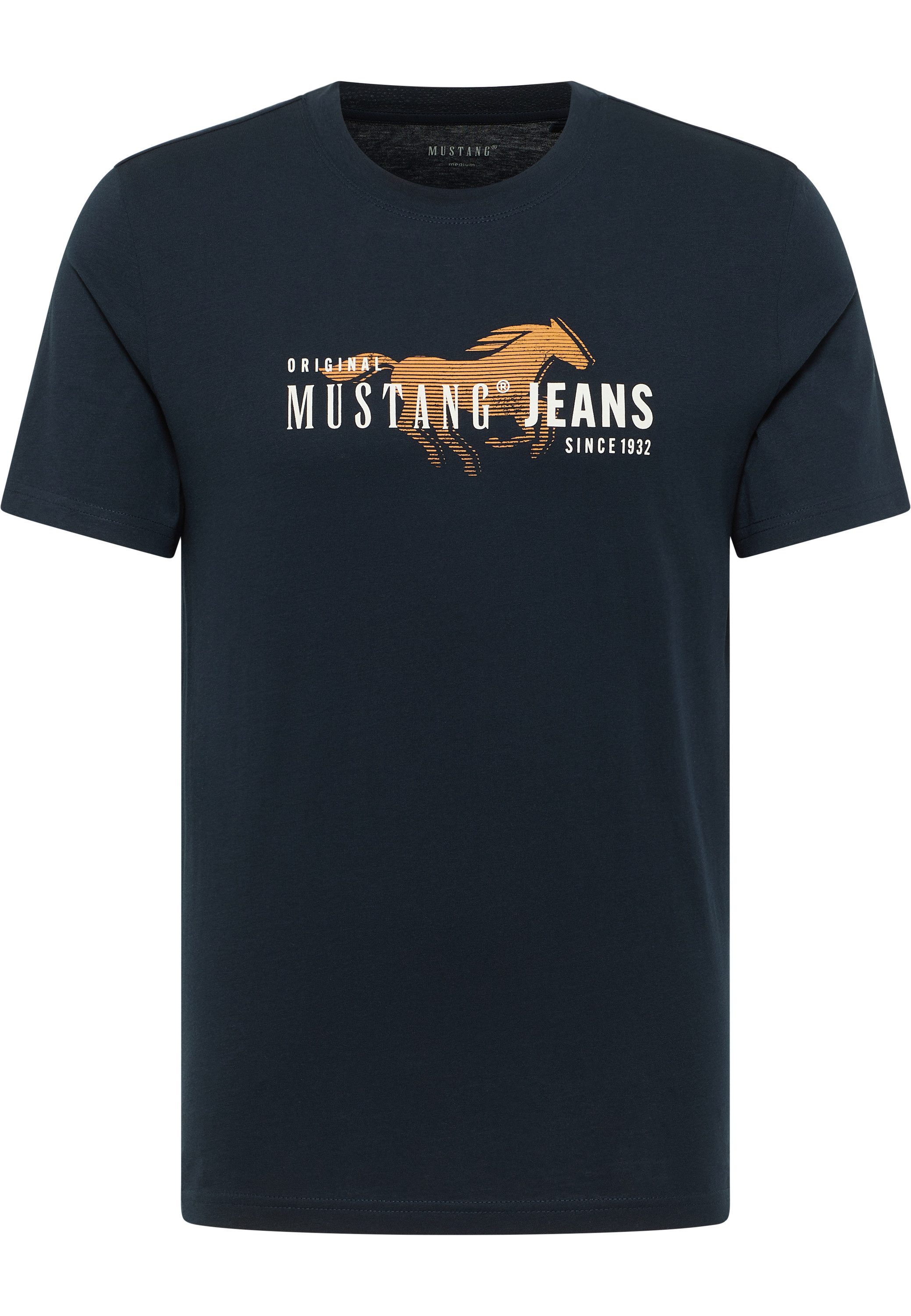 MUSTANG Shirt met korte mouwen Heren stijl Austin