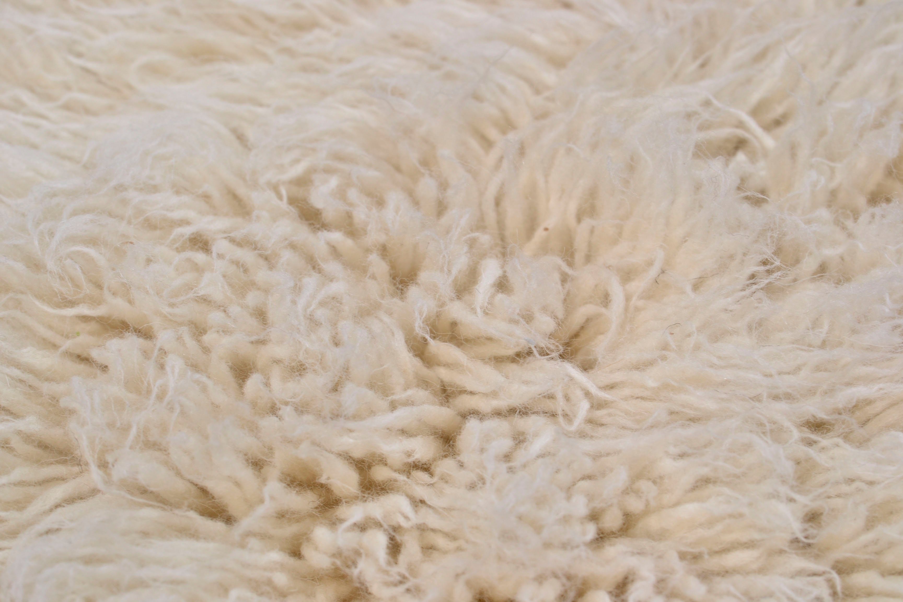 THEKO Wollen kleed Flokos 2 origineel griekse flokati, hoge pool, unikleuren, zuivere wol