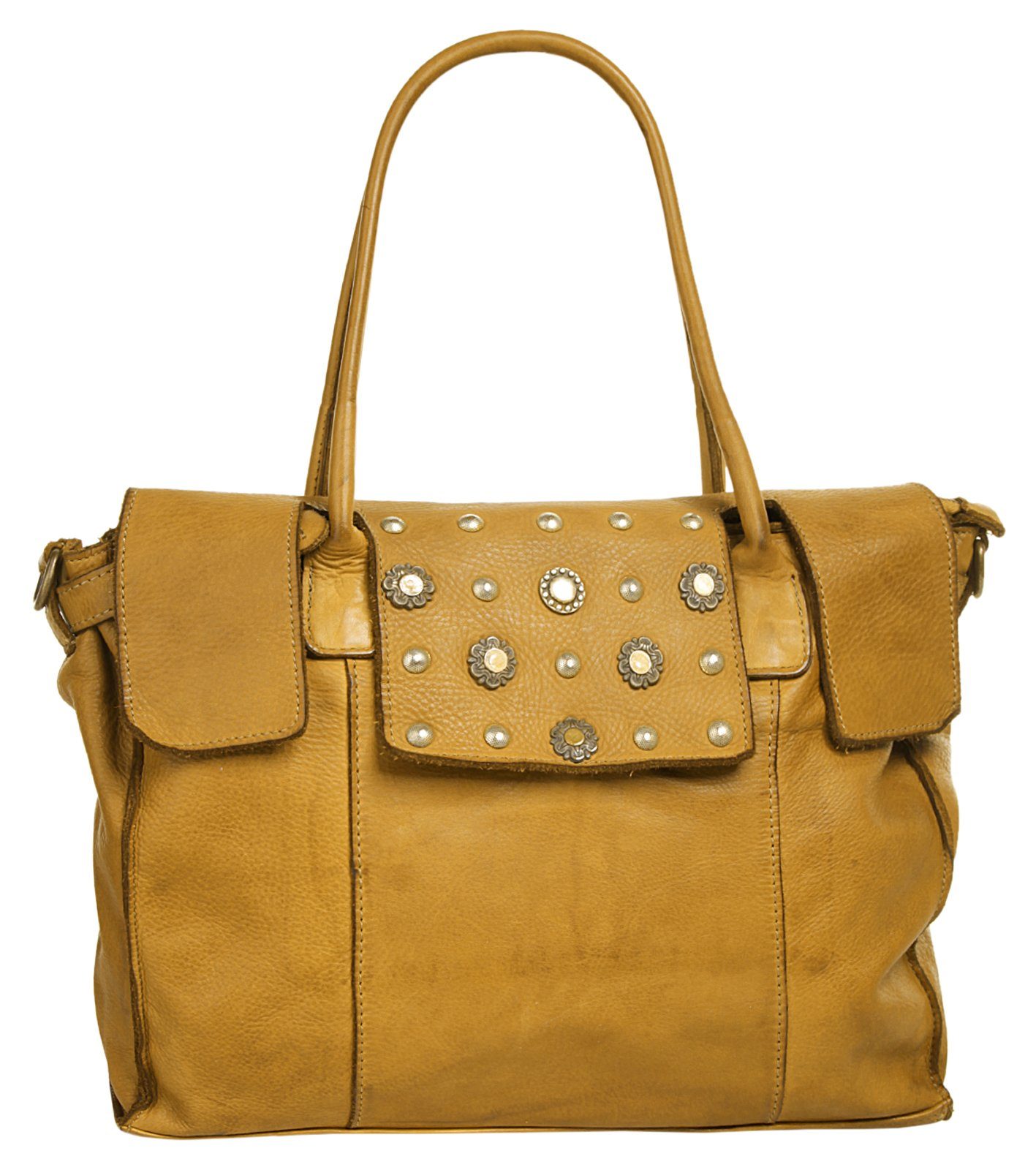 Samantha Look Shopper echt leer, made in italy
