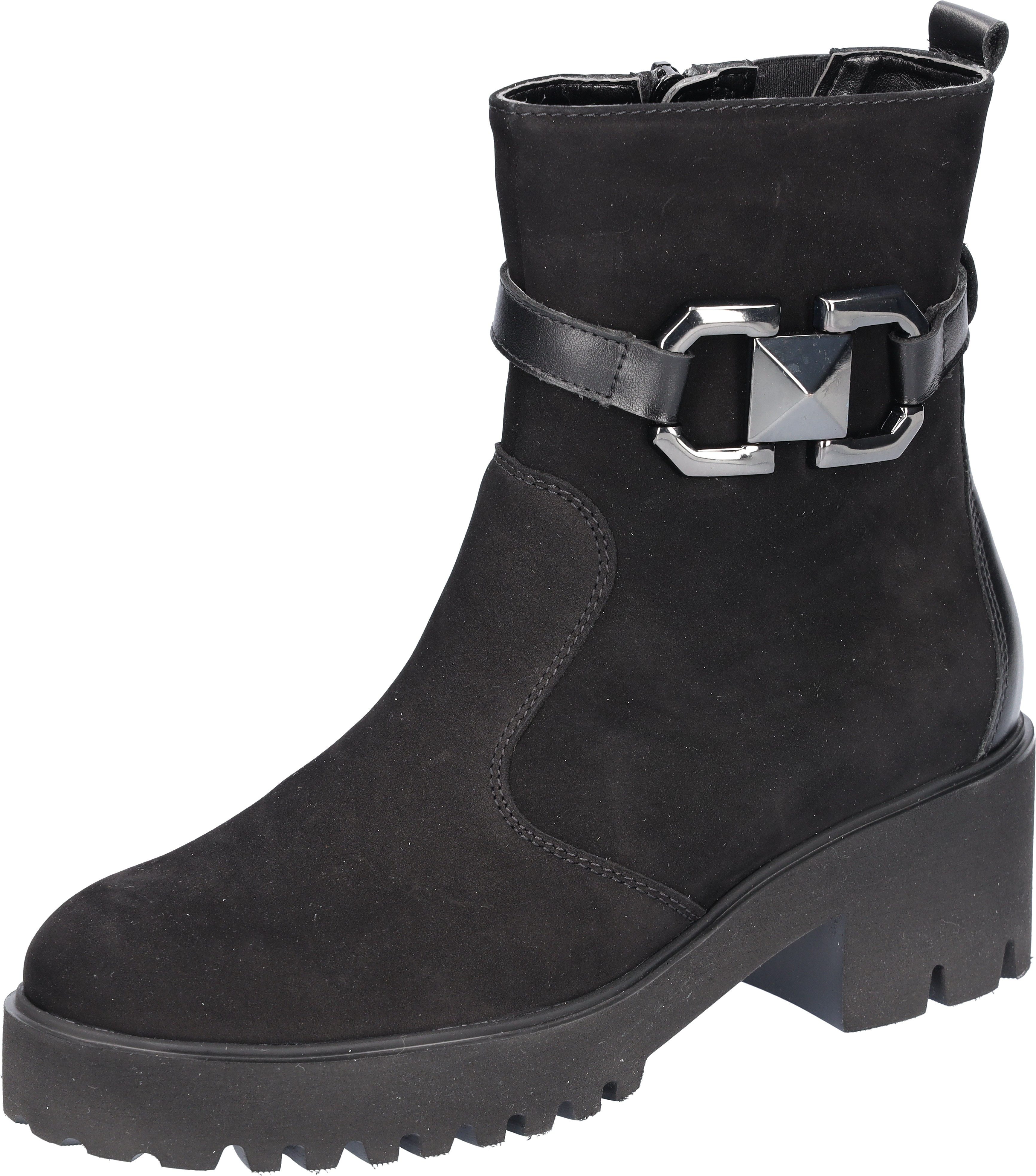 Waldläufer Laarsjes H-NIRA , winterlaarzen, warme voering, in comfortabele breedte g (= breed) dames laarsjes maat 6 (39) zwart