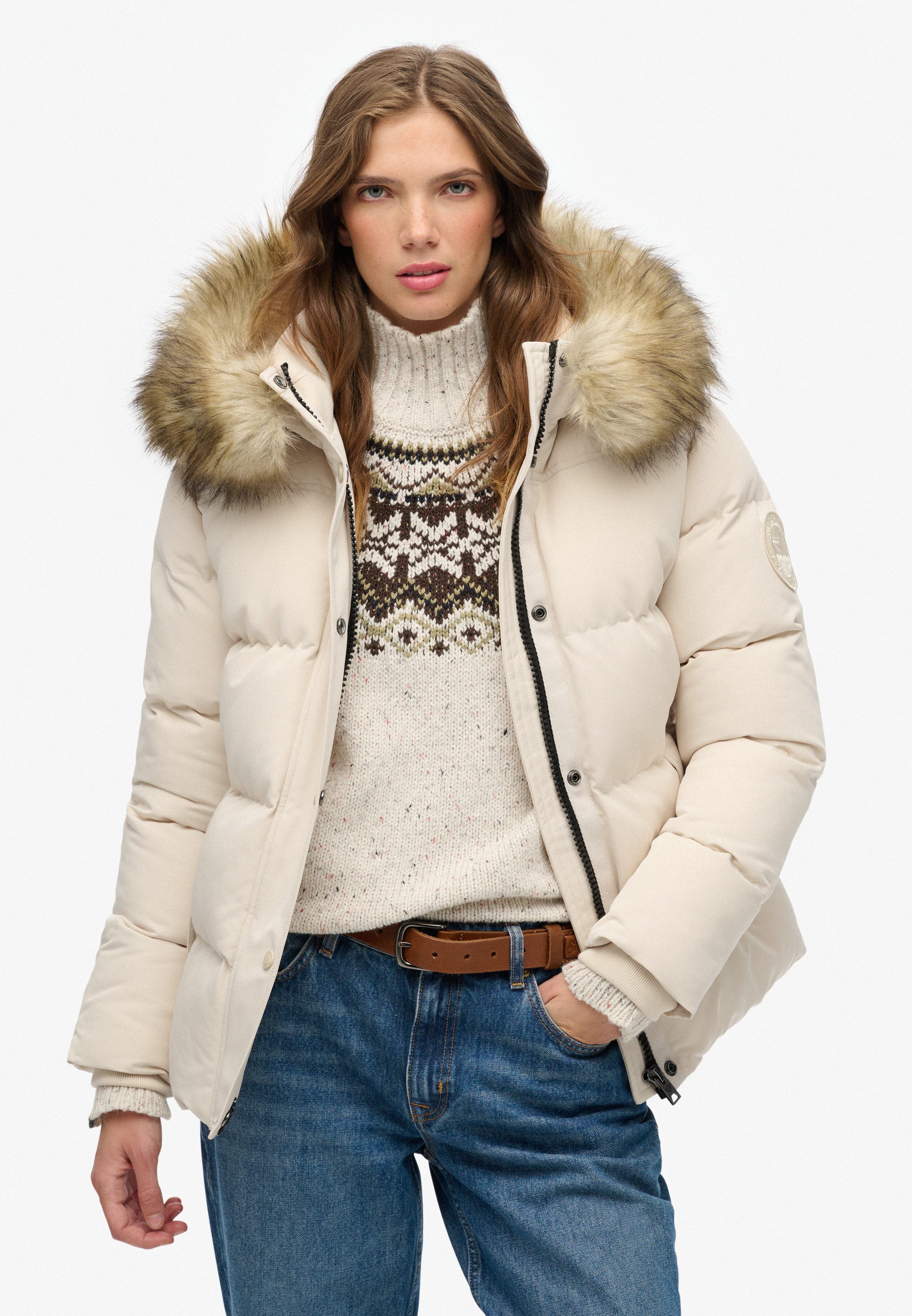 Superdry Gewatteerde jas EVEREST 5 BAFFLE PUFFER JKT