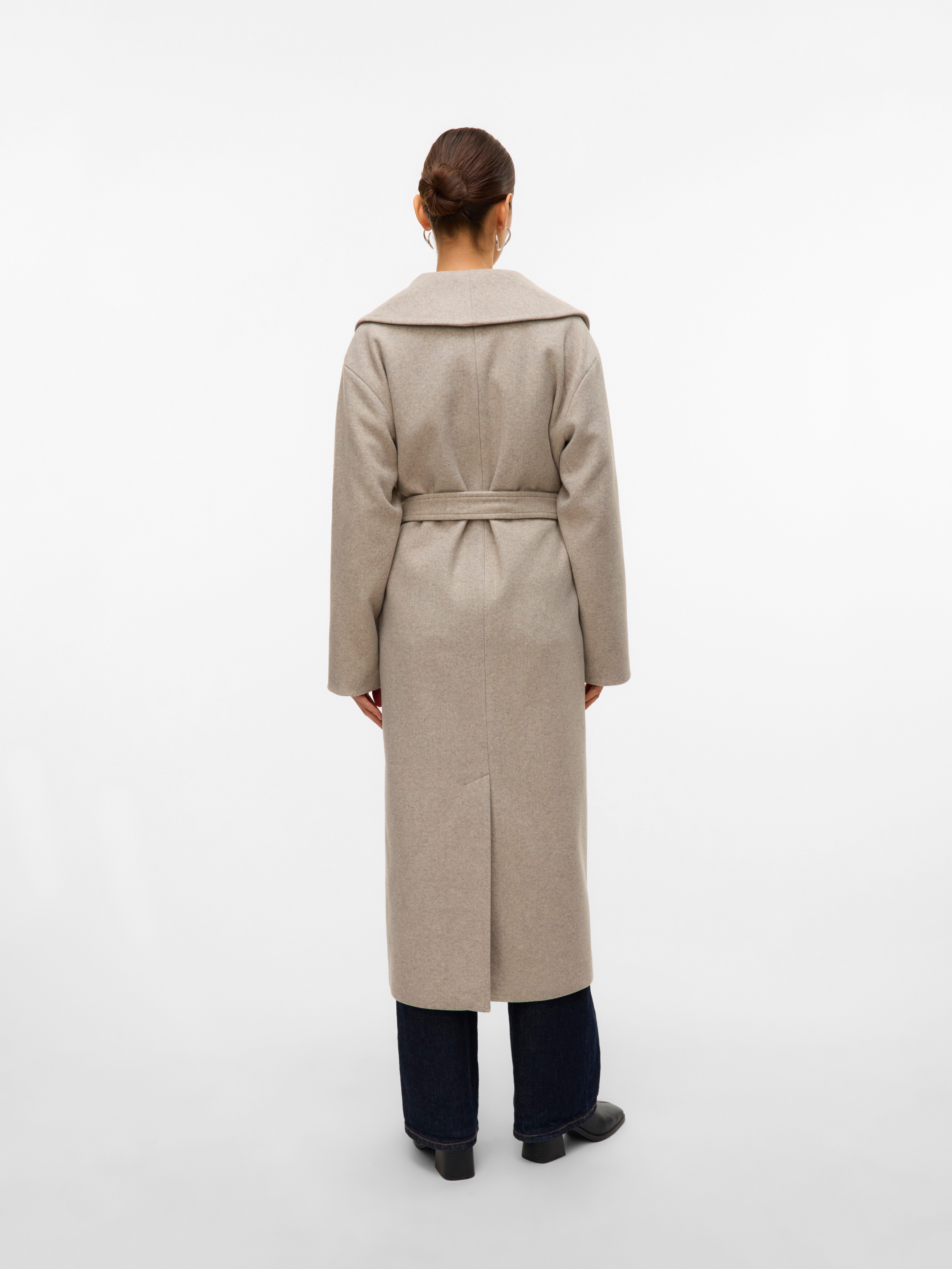 Vero Moda Lange jas VMANNE BERGEN XTRA LONG COAT GA