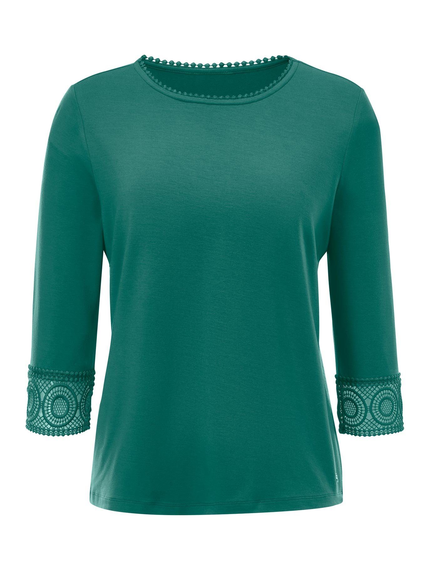 CREATION L PREMIUM Shirt met 3/4-mouwen Lyocell-shirt (1-delig)