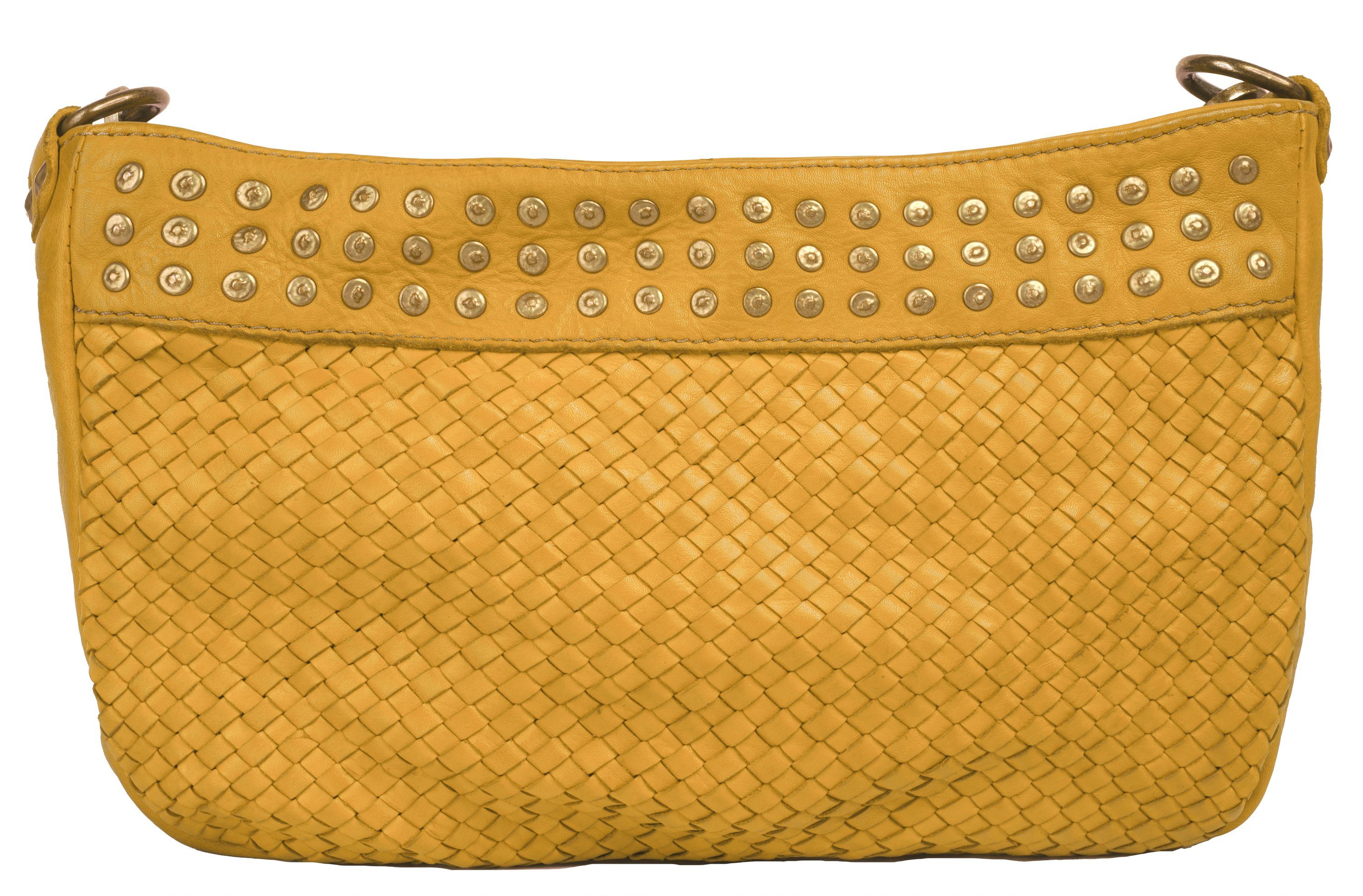 Samantha Look Schoudertas echt leer, made in italy