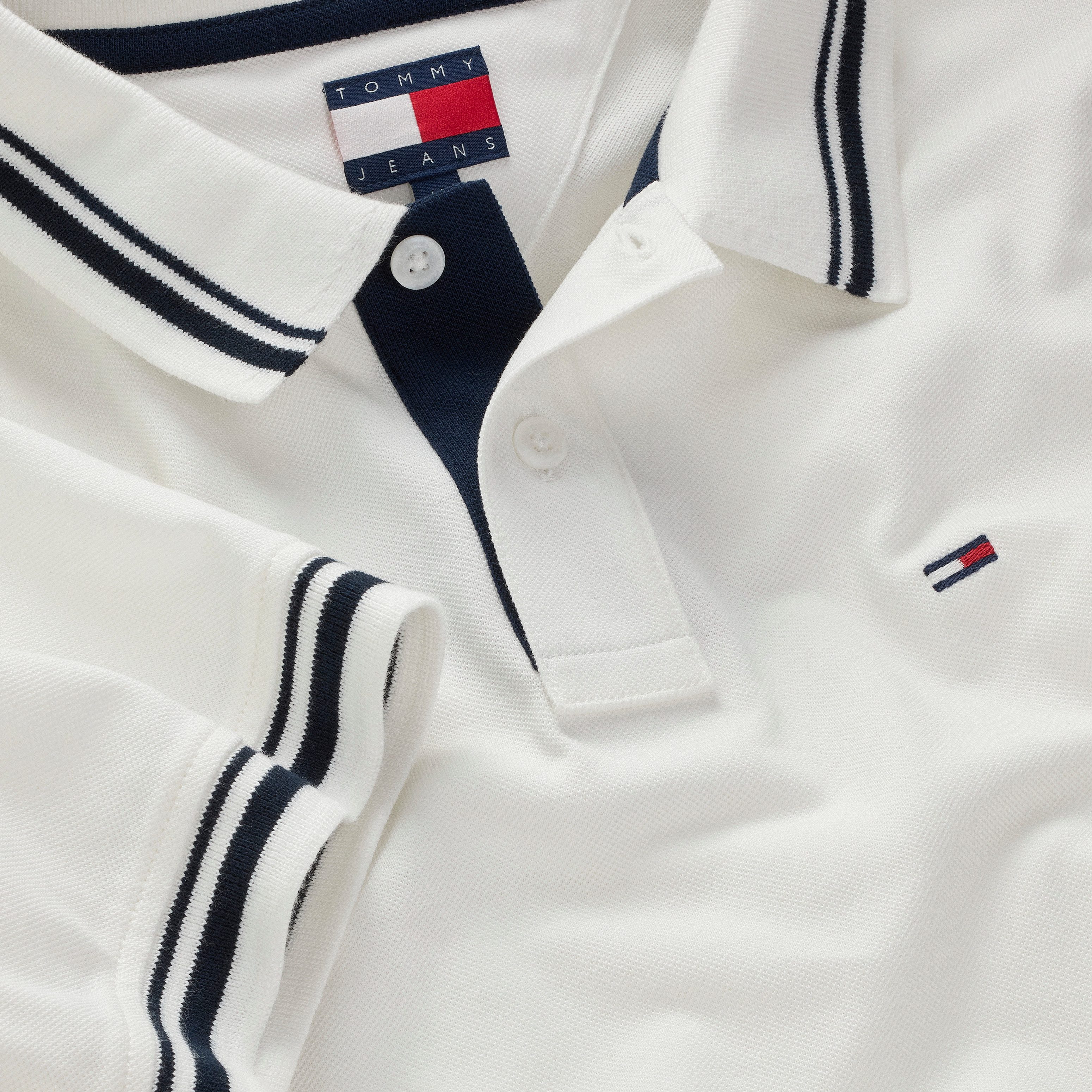 TOMMY JEANS Poloshirt TJM REG TIPPED POLO EXT