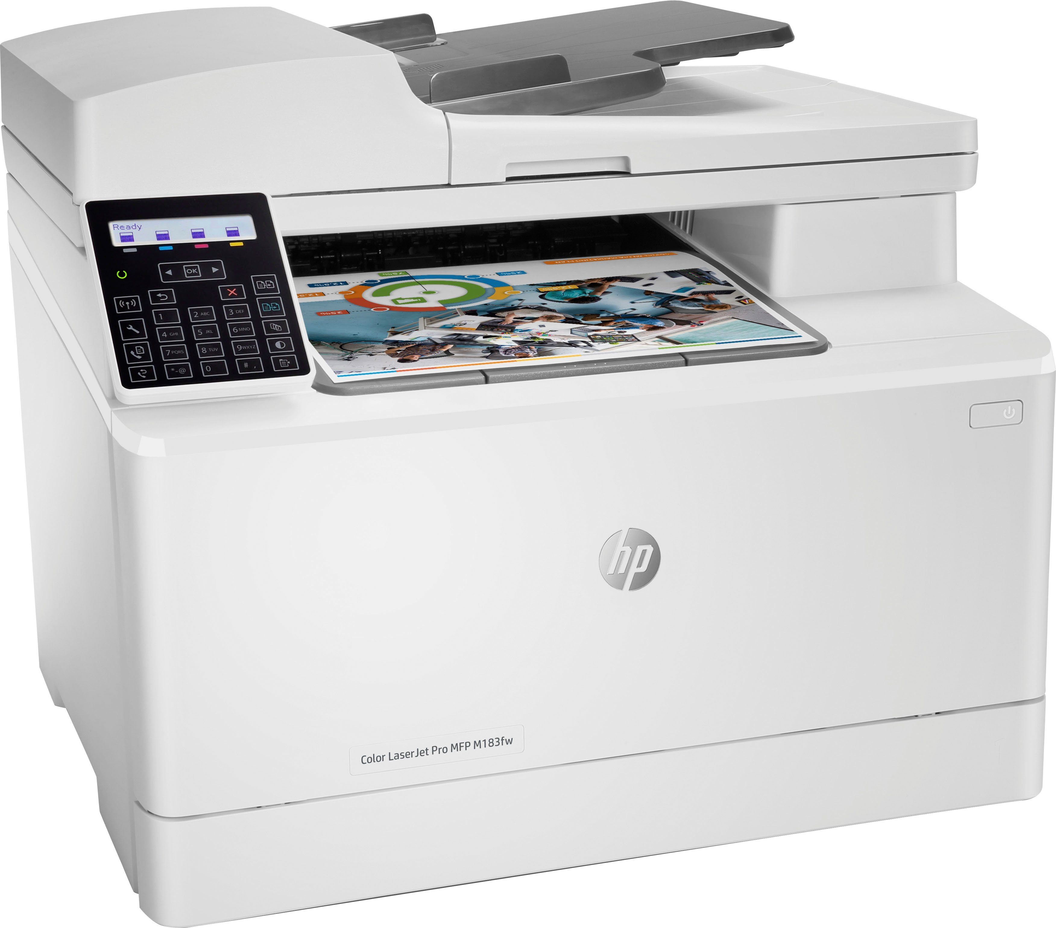 HP All-in-oneprinter Color LaserJet Pro MFP M183fw