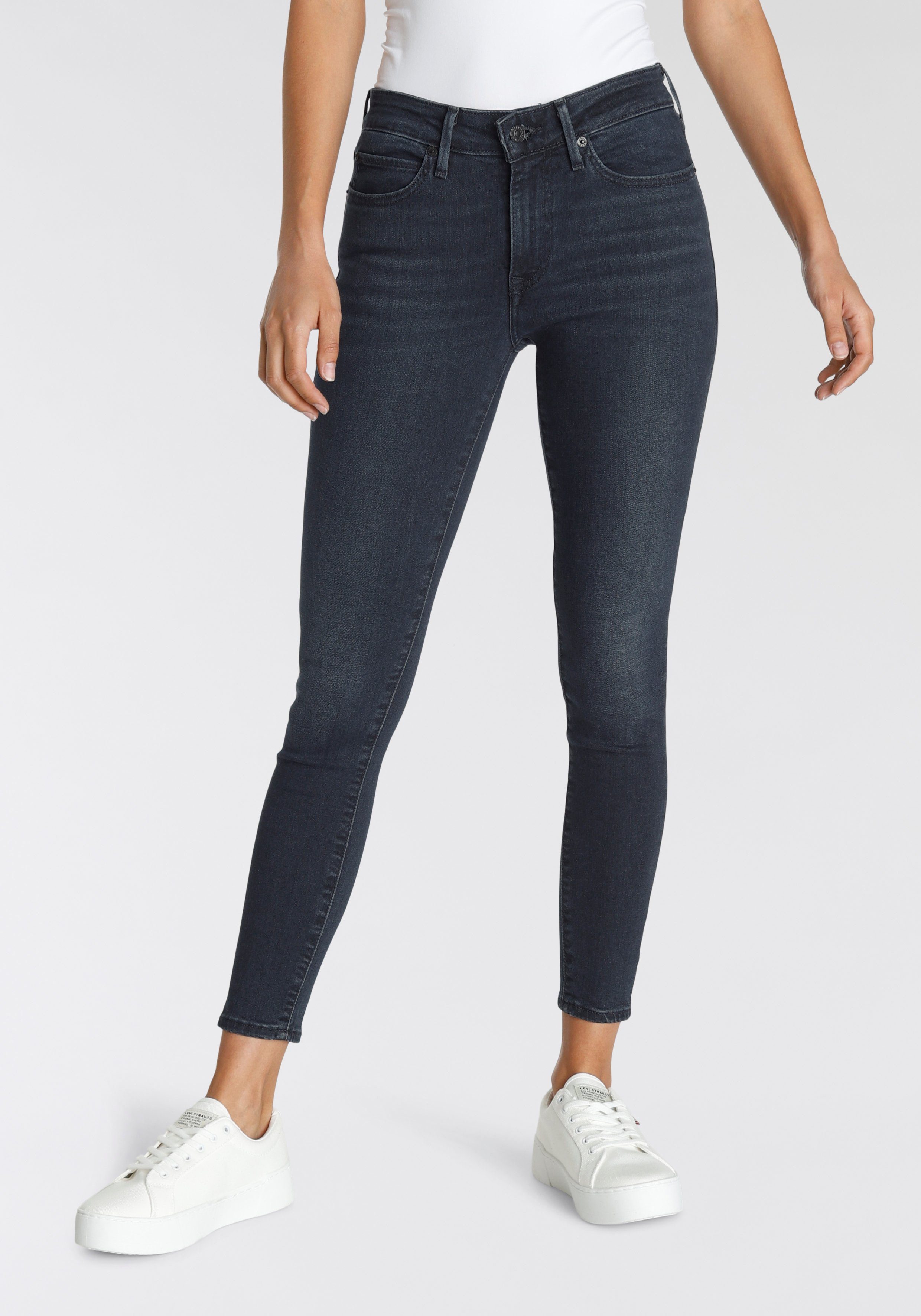 Levi's Skinny fit jeans 711 Skinny met lage tailleband