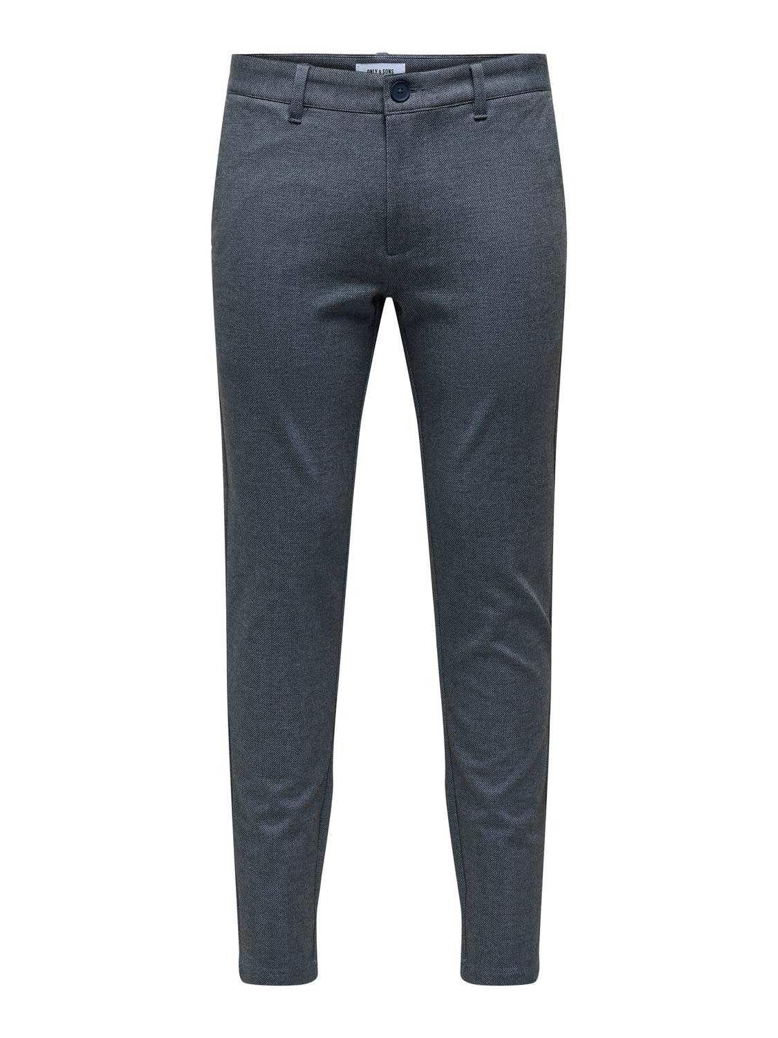 ONLY & SONS Stoffen broek ONSMARK SLIM DITSY 020934 PANT NOOS