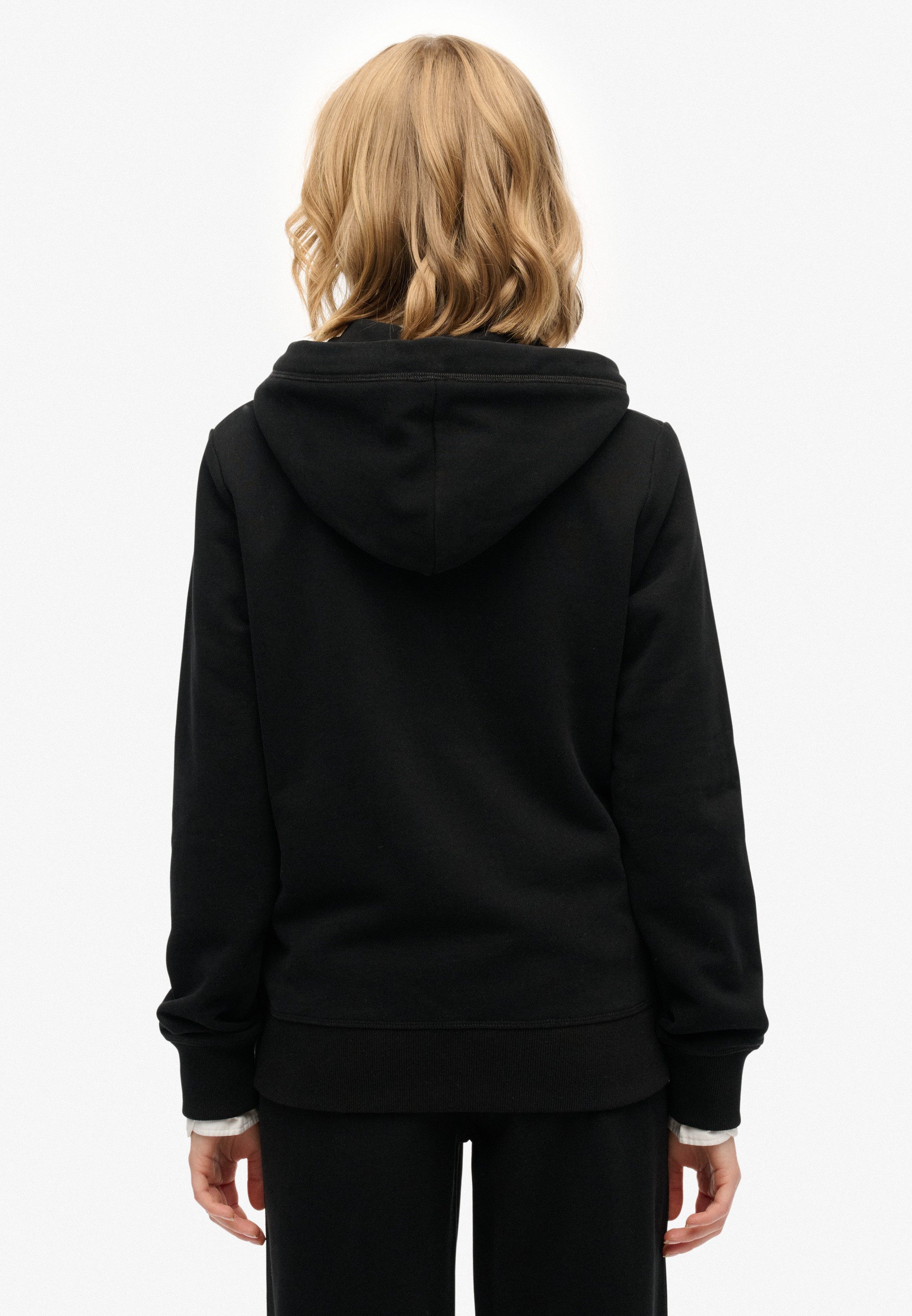 Superdry Capuchonsweatvest ESSENTIAL LOGO ZIPHOOD HB