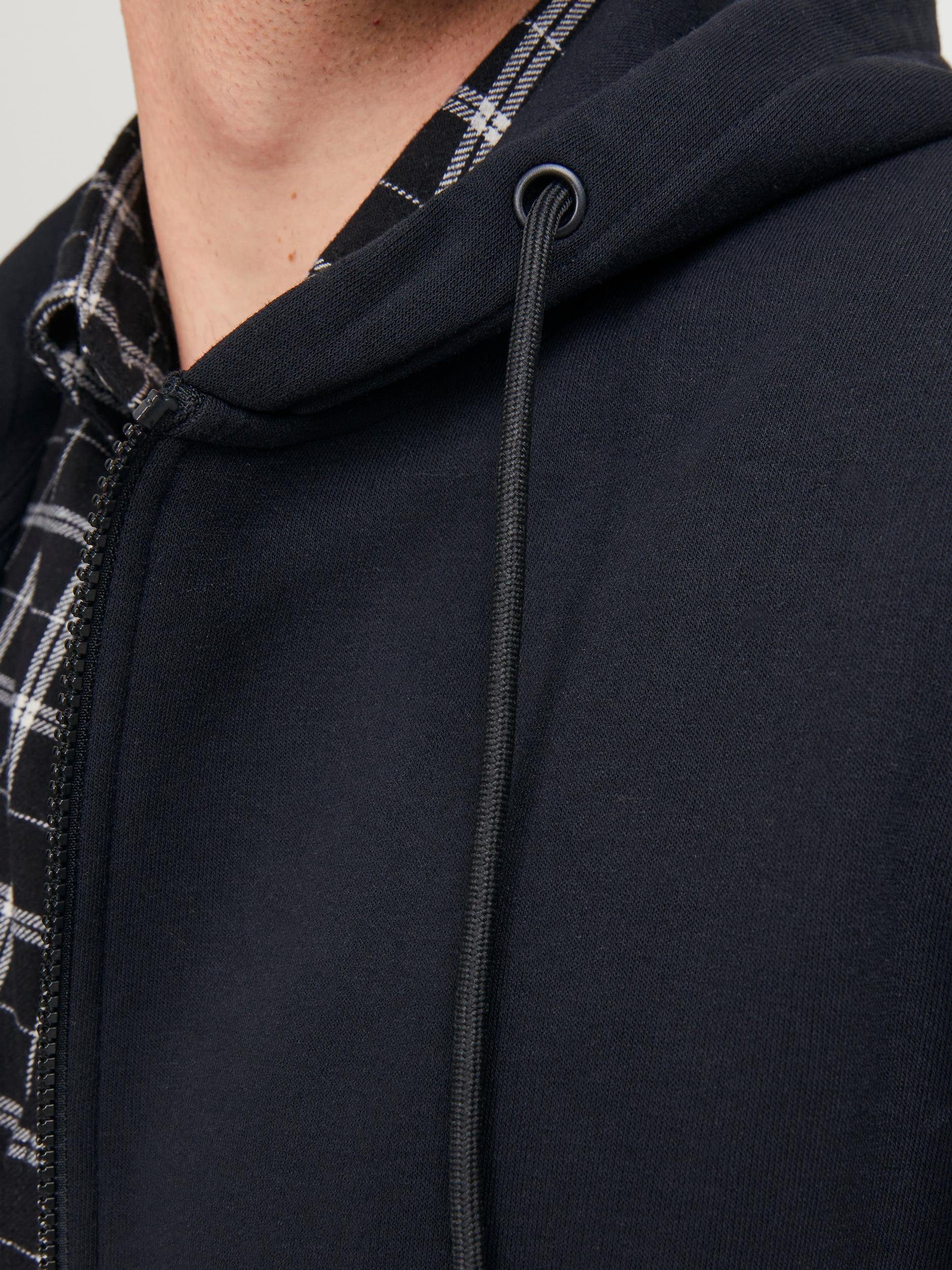 Jack & Jones PlusSize Capuchonsweatvest JJEBRADLEY SWEAT ZIP HOOD NOOS PLS
