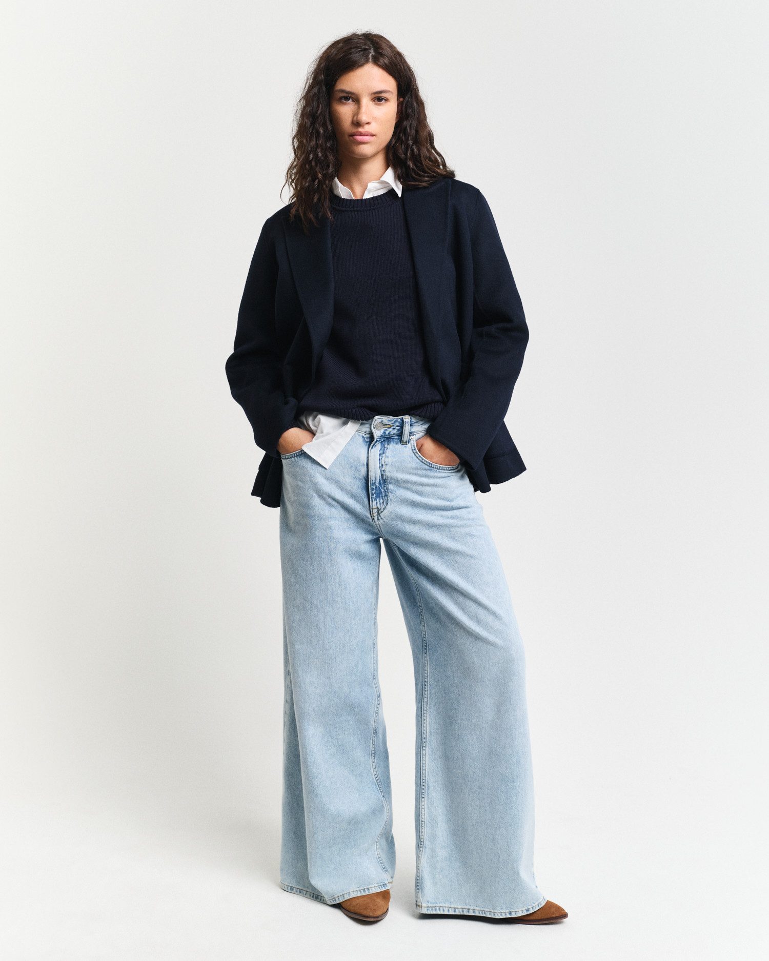 Gant Trui met ronde hals CLASSIC COTTON C-NECK