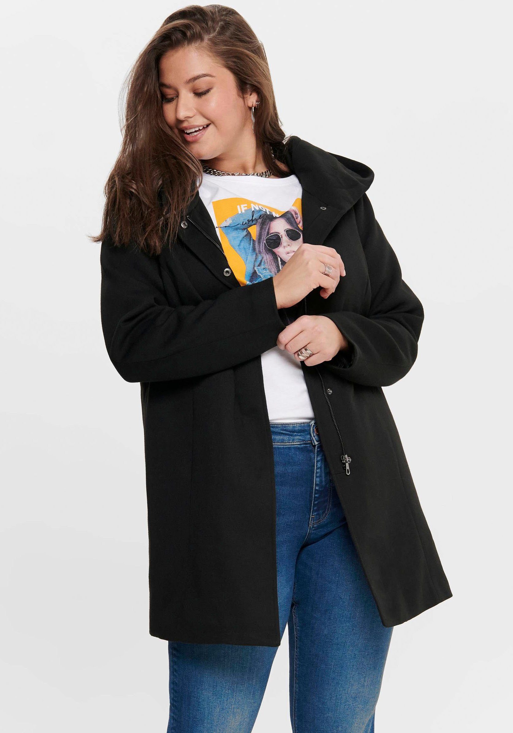 ONLY CARMAKOMA Lang jack CARSEDONA LIGHT COAT OTW