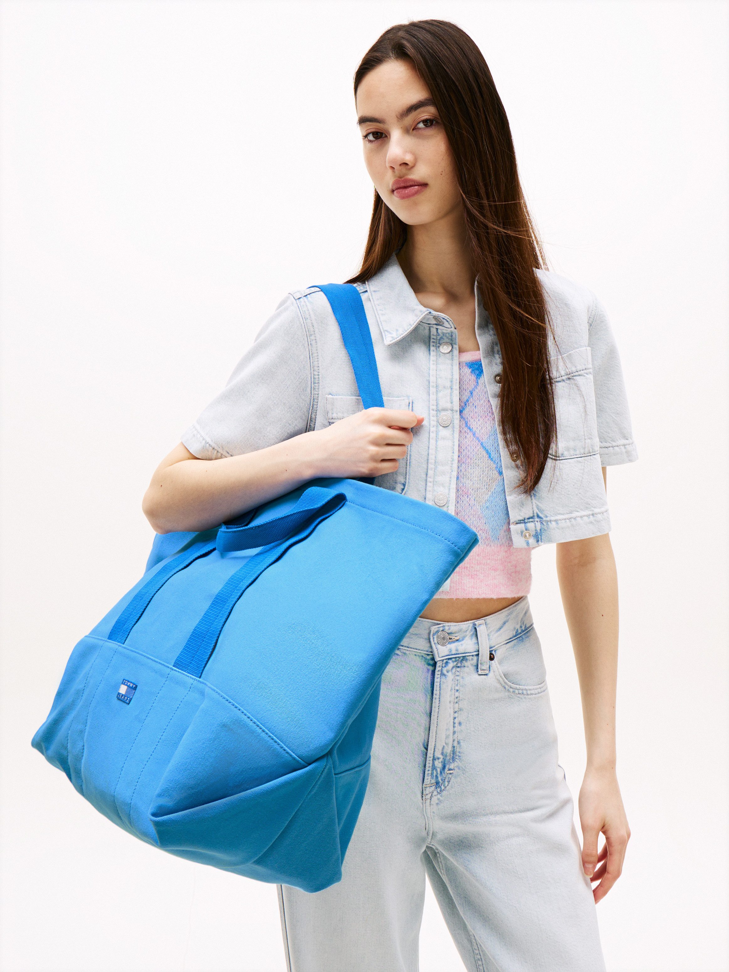 TOMMY JEANS Draagtas TJW TOTE EDITION CANVAS
