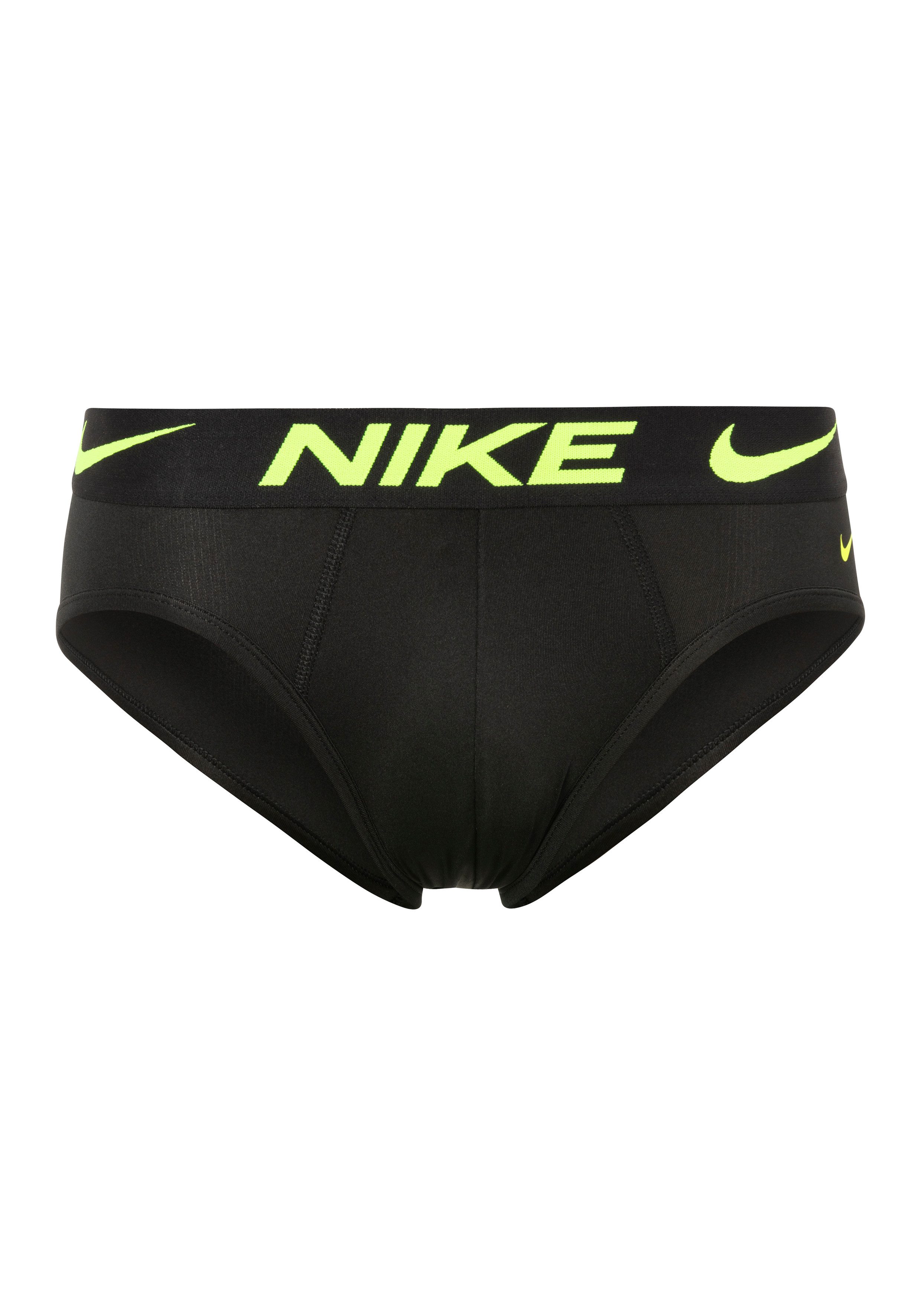 NIKE Underwear Hipster HIP BRIEF 3PK met nike logo-elastische band (3 stuks)