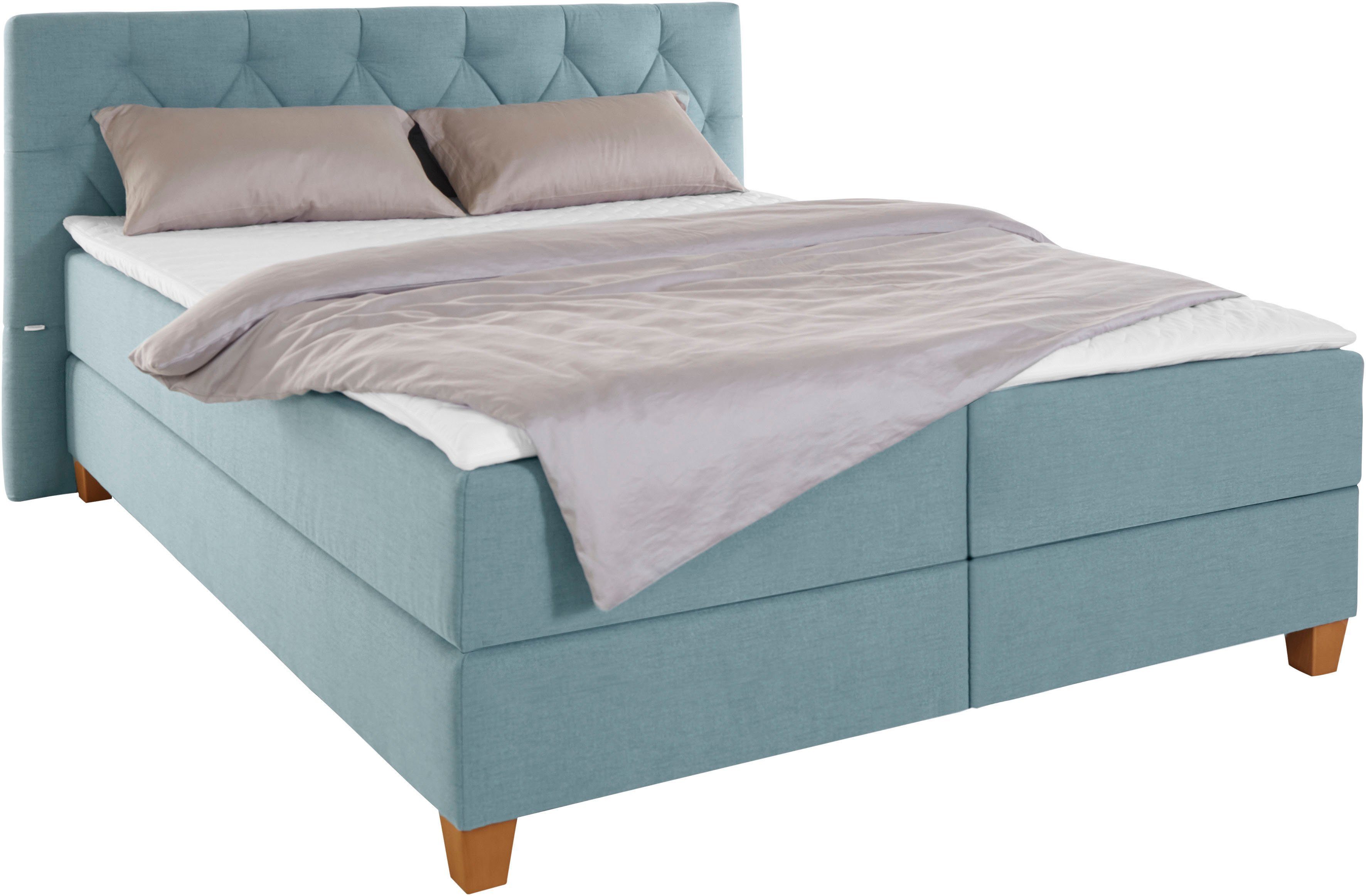 Guido Maria Kretschmer Home&Living Boxspring Harmones in 3 breedten, hardheid ook gemengd met elk 1 matras in h2 en h3