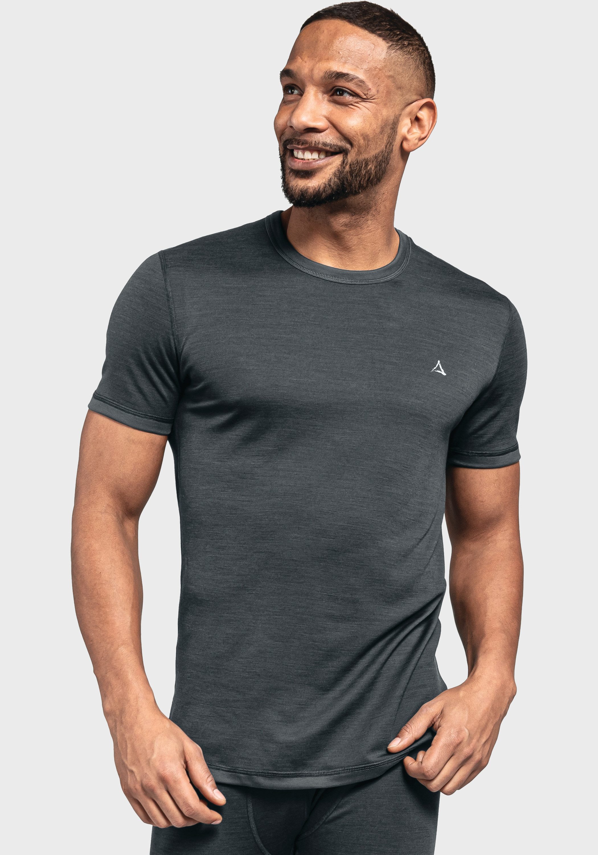 Schöffel Functioneel shirt Merino Sport shirt korte mouwen M
