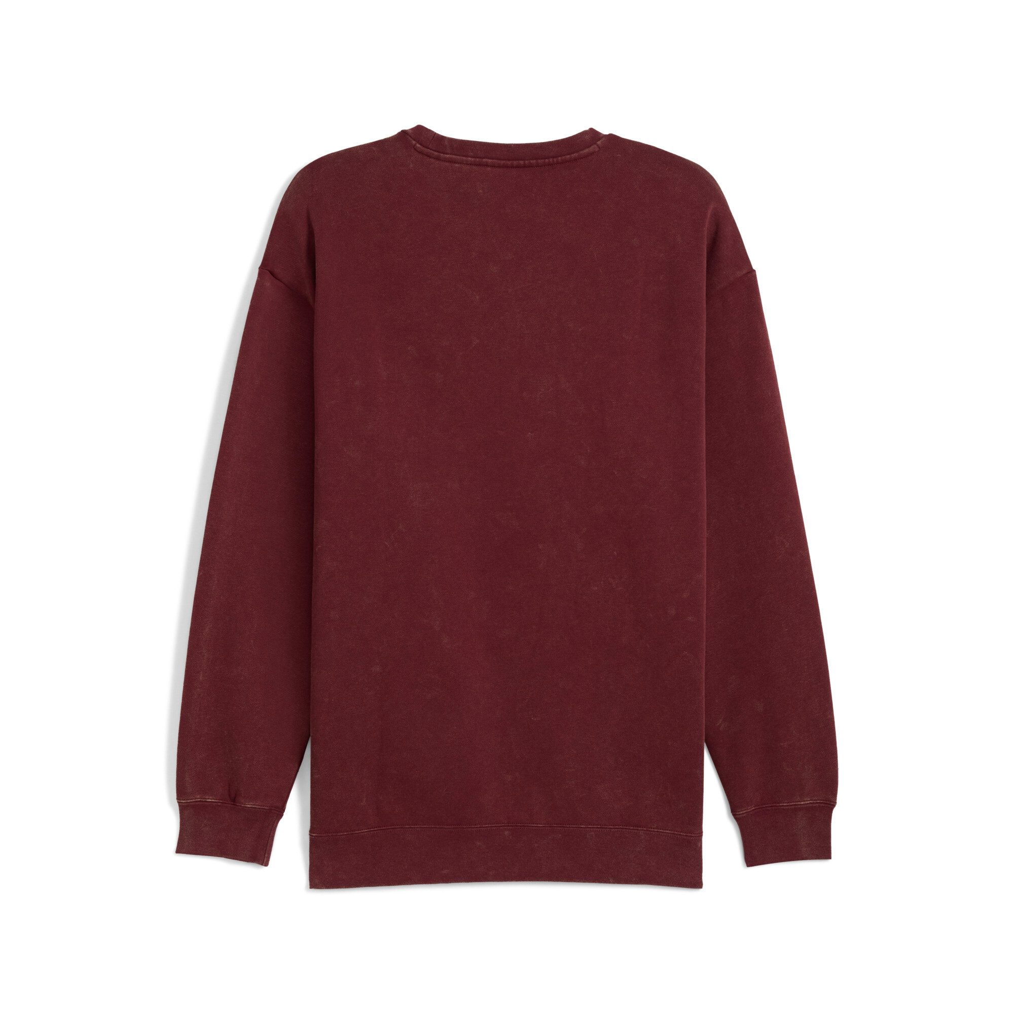 PUMA Shirt met lange mouwen ESS ELEVATED RELAXED WASH CREW FL