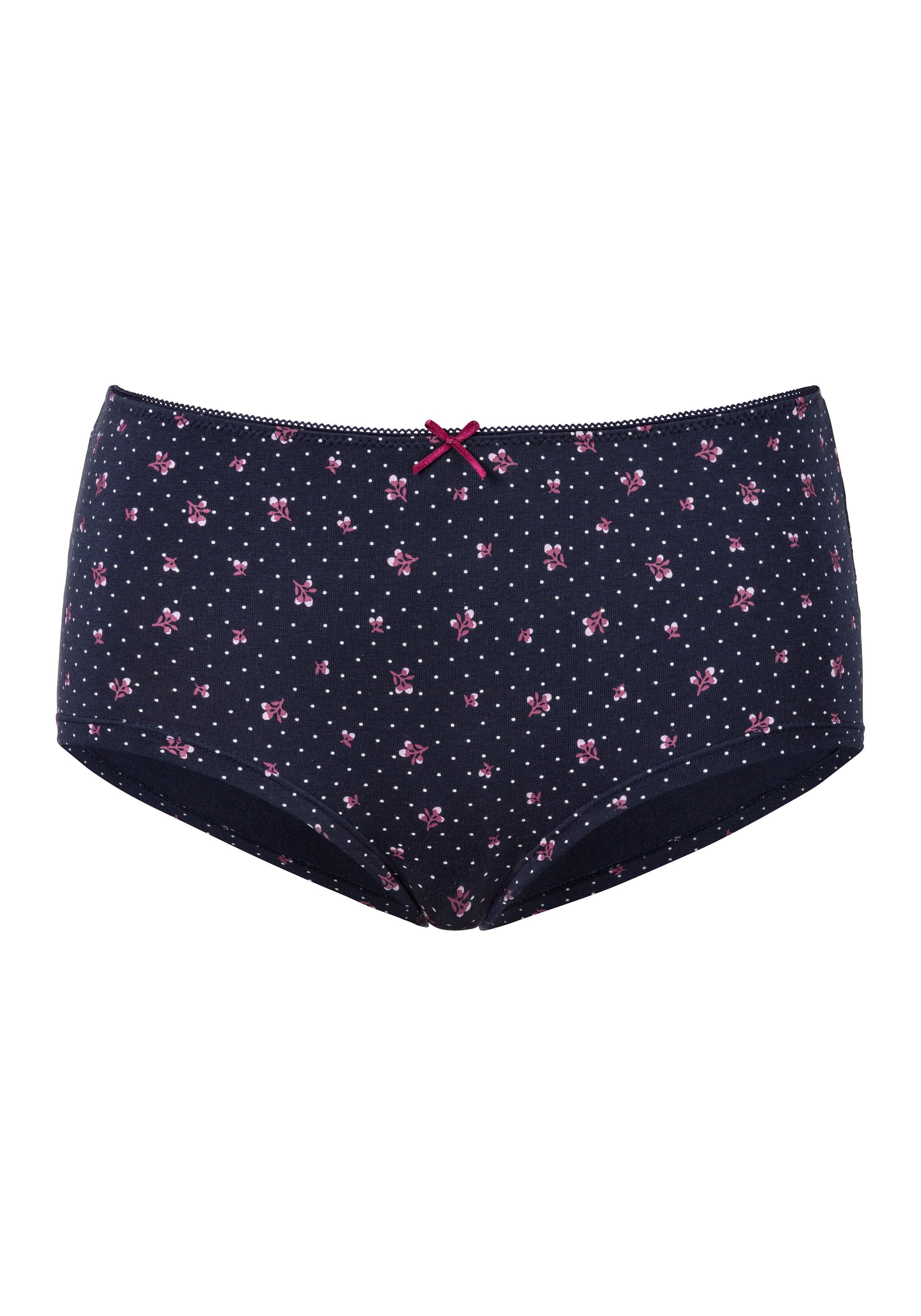 Petite fleur Hipster van elastisch katoen (Set van 6)