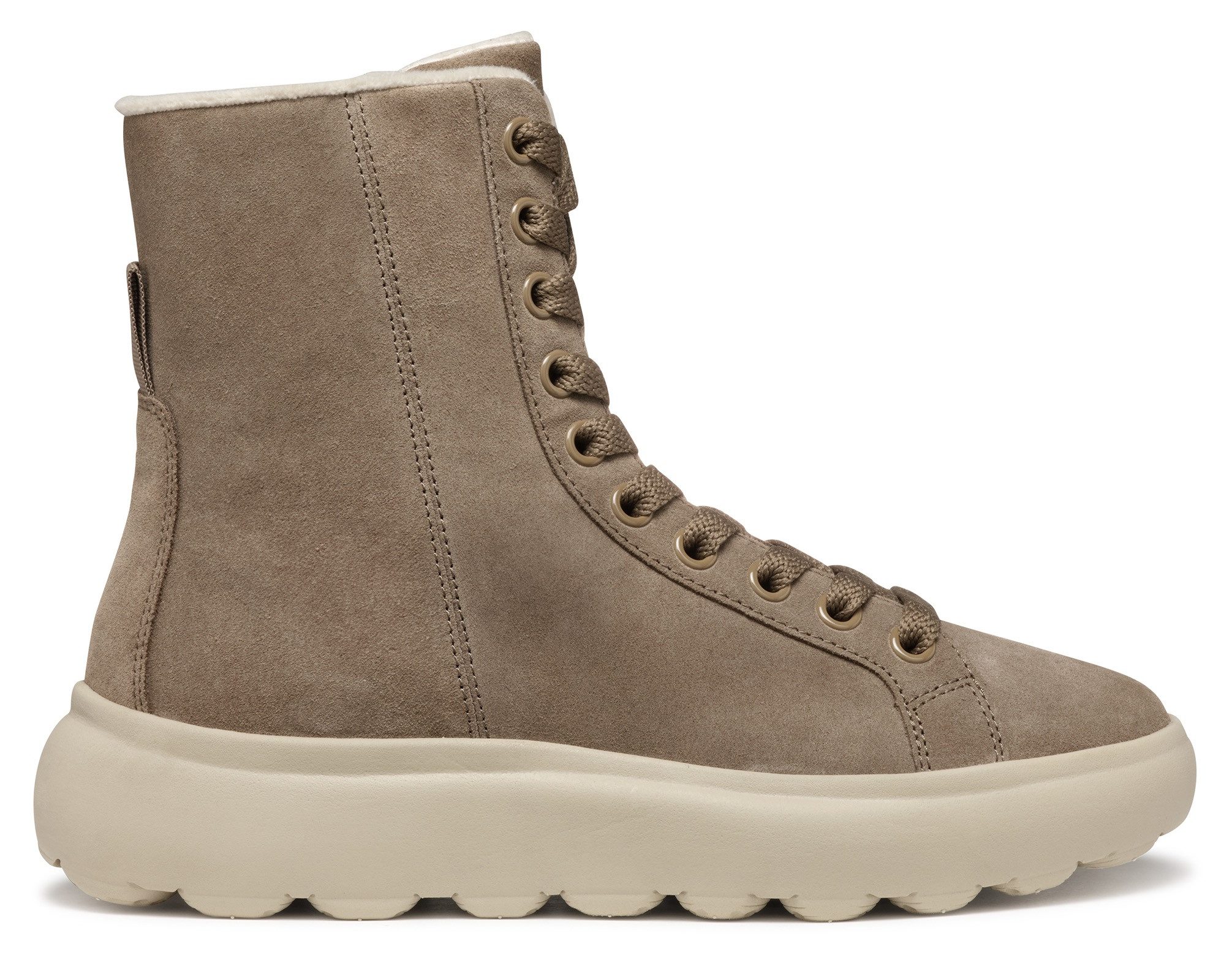 Geox Veterschoenen D SPHERICA EC4.1 D Plateau boot, chunky boot, winterboot met warme voering