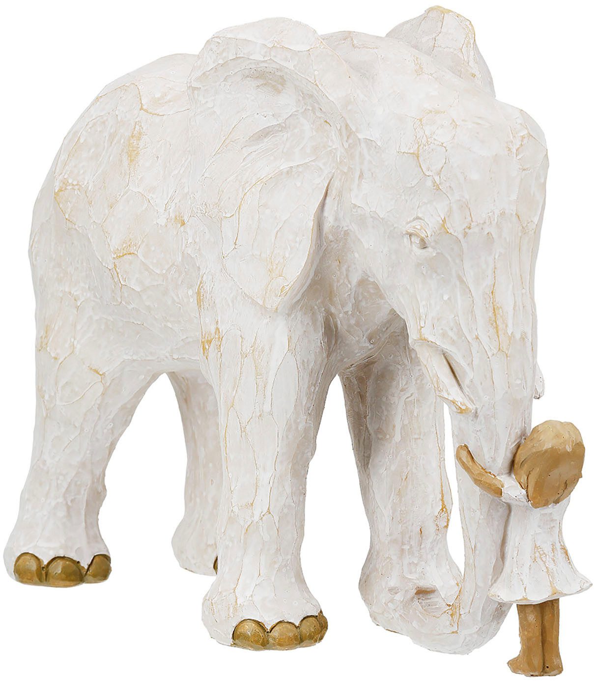 GILDE Dierfiguur Olifant Dierenvriend, natuurlijk kleur (1 stuk)