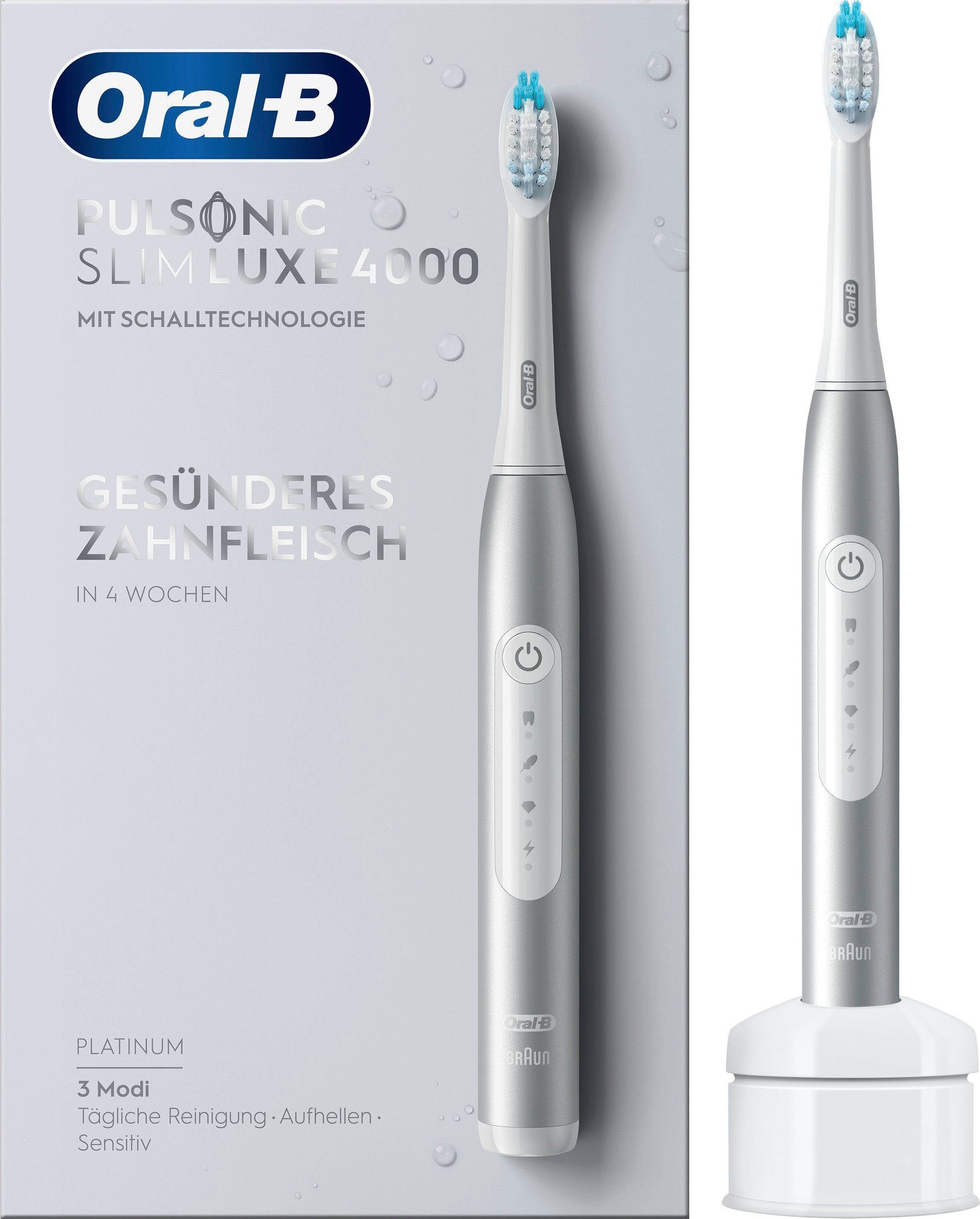 Oral B Ultrasone tandenborstel Pulsonic Slim Luxe 4000 31.000 borstelbewegingen per minuut