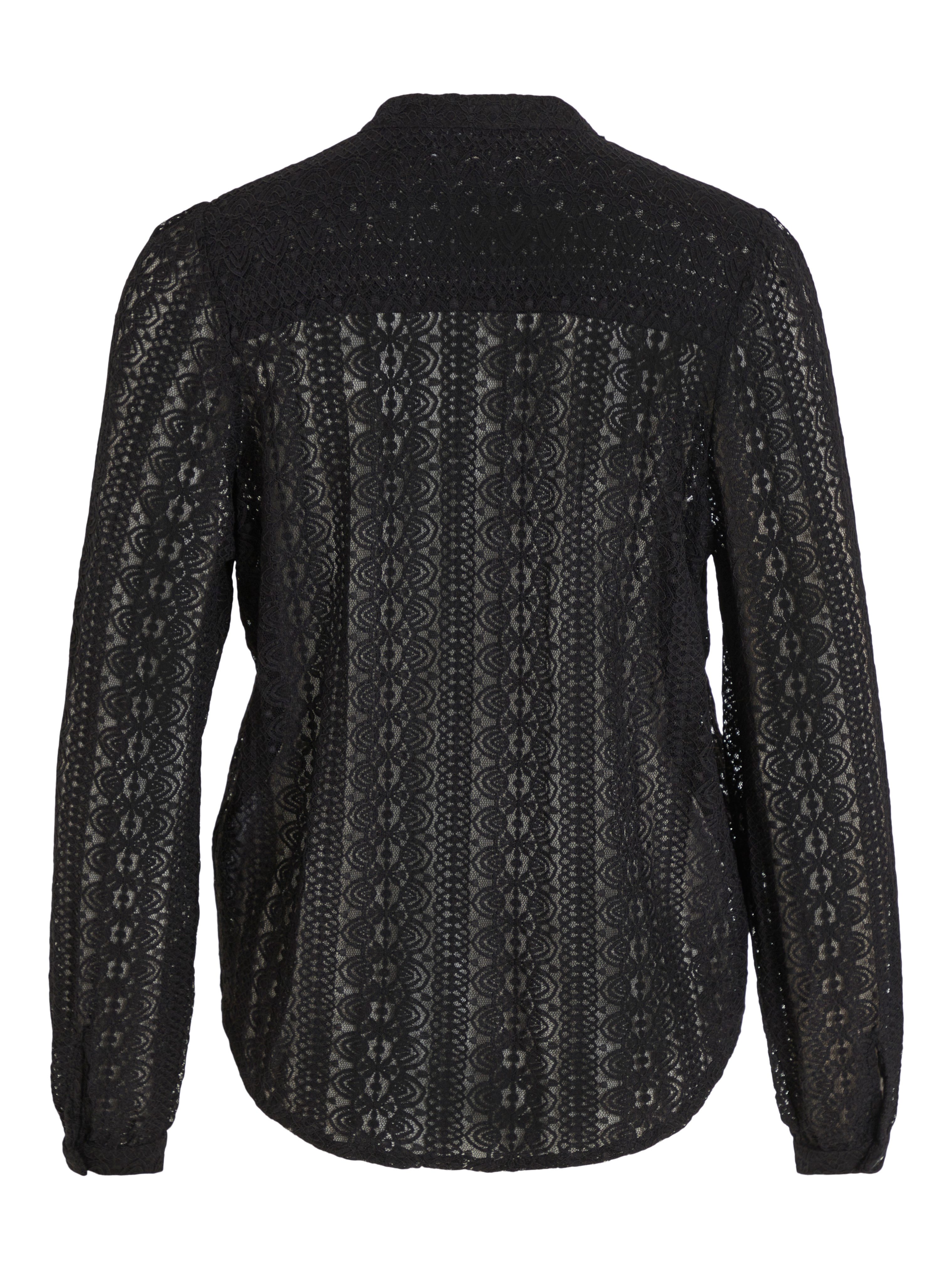 Vila Shirt VICHIKKA LACE L/S SHIRT- NOOS