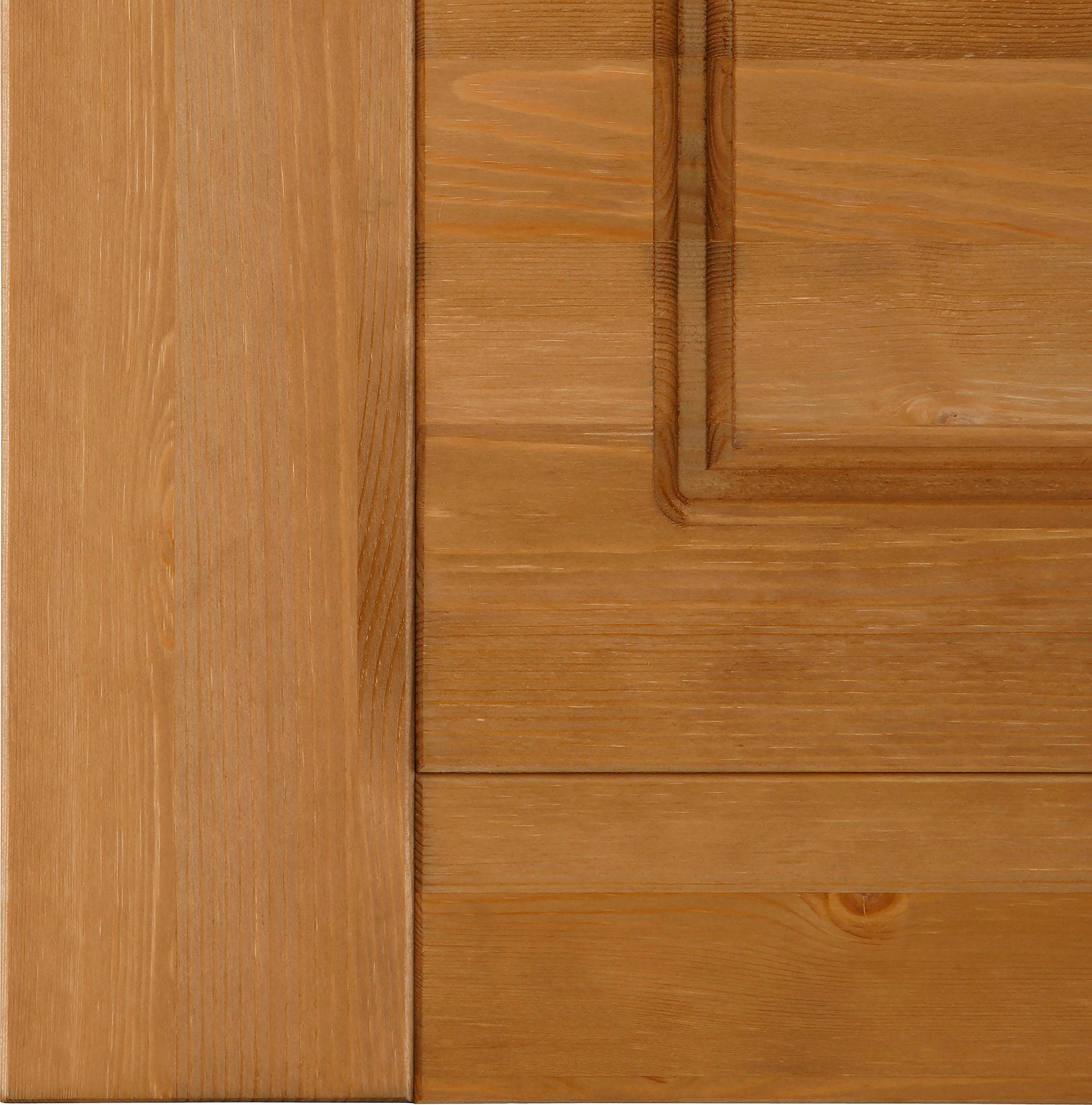 Home affaire Massief houten ledikant Madrid, landelijke stijl, hoge belasting! van fsc®-gecertificeerd grenen, inclusief lattenbodem, cassette-look
