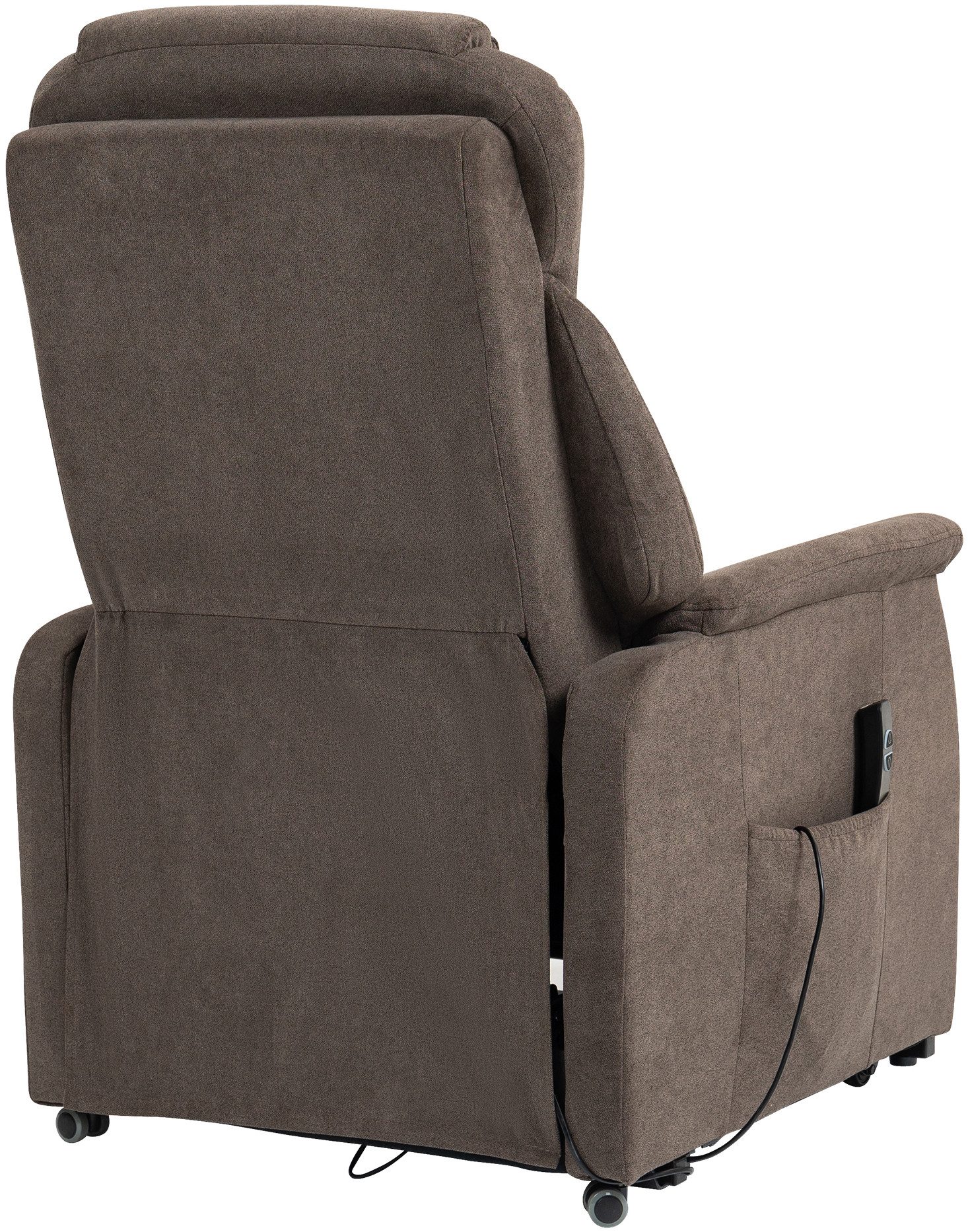 Duo Collection Relaxfauteuil Toronto XXL met elektrische opsteun en relaxfunctie tot 150 kg belastbaar, pocketvering, staalgolfondersteuning (set)