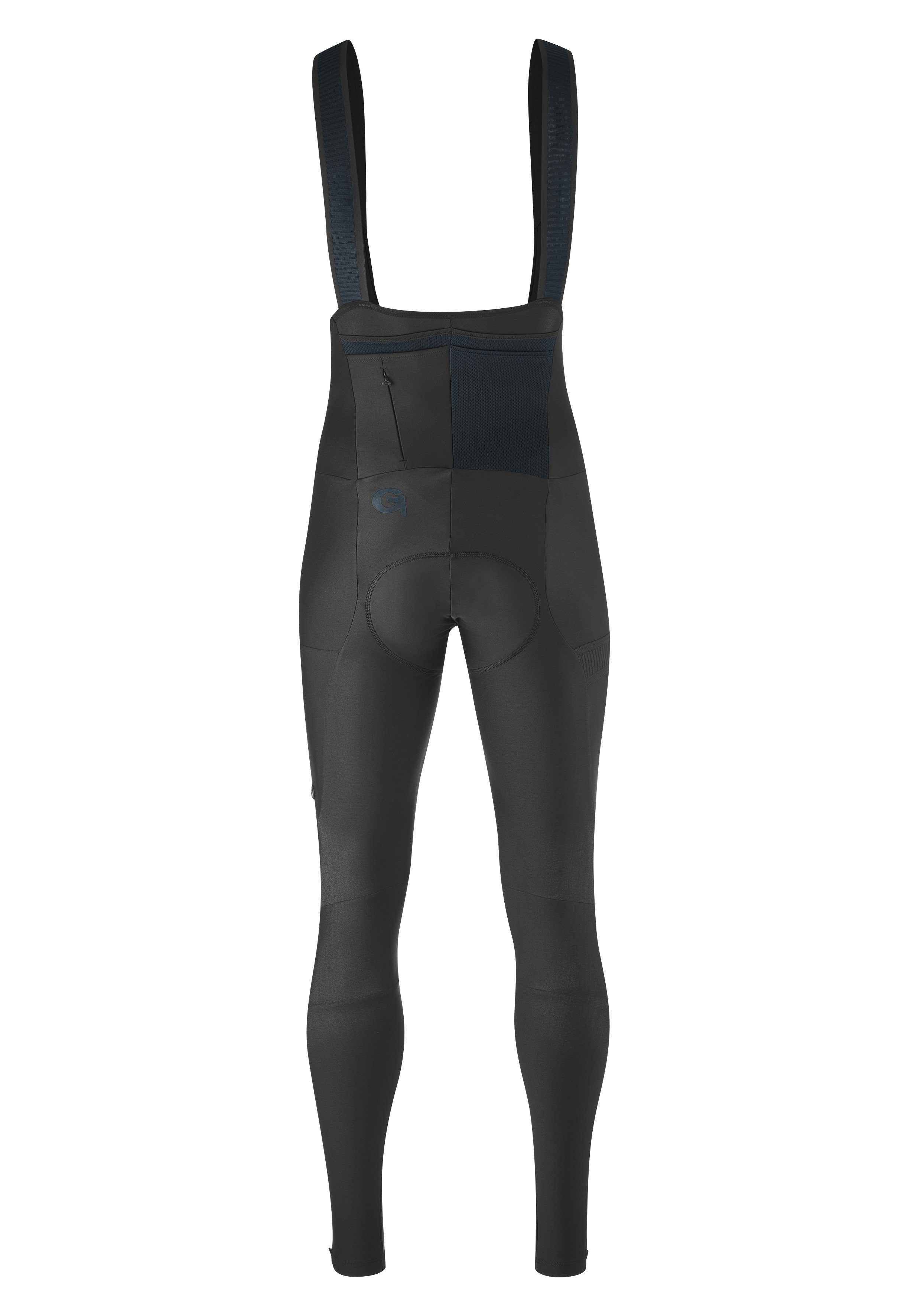 Gonso Fietsbroek Essential Bib Tight Cargo SC M Heren cargo-fietspants, zitkussen en zakken