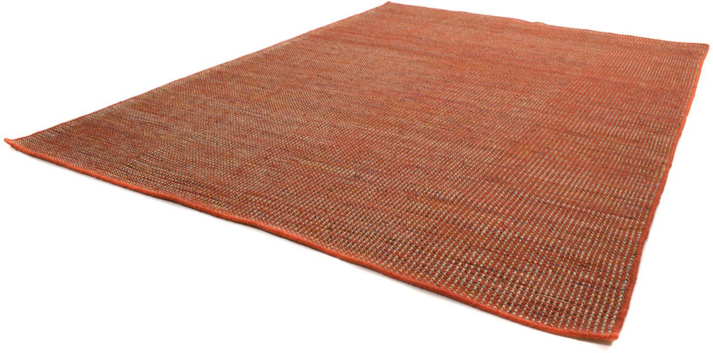 morgenland Wollen kleed Kelim vloerkleed Arvin wollen vloerkleden maat 60 cm x 90 cm x 10 mm rood