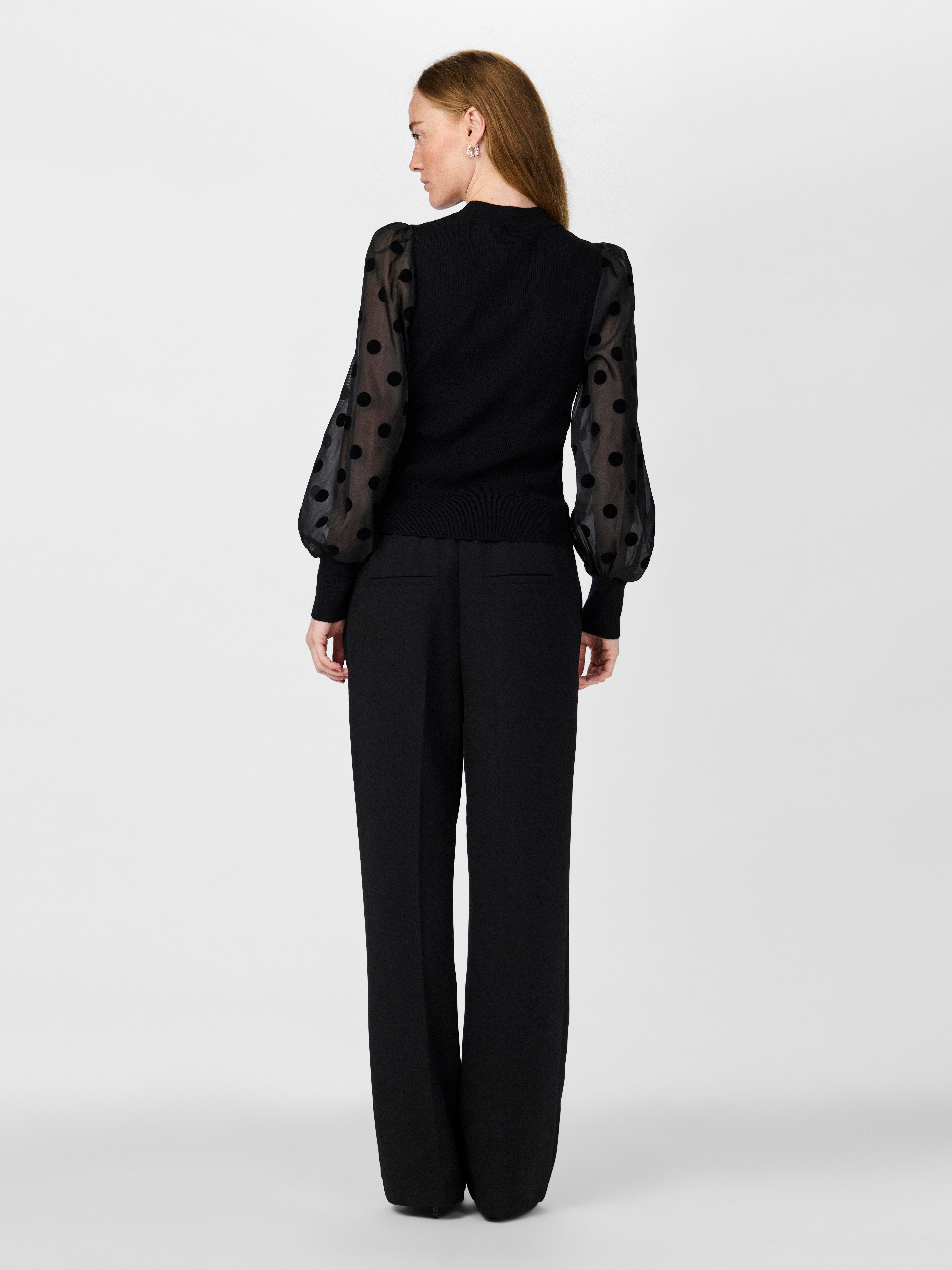 Y.A.S Trui met ronde hals YASDOTME LS KNIT PULLOVER S. NOOS