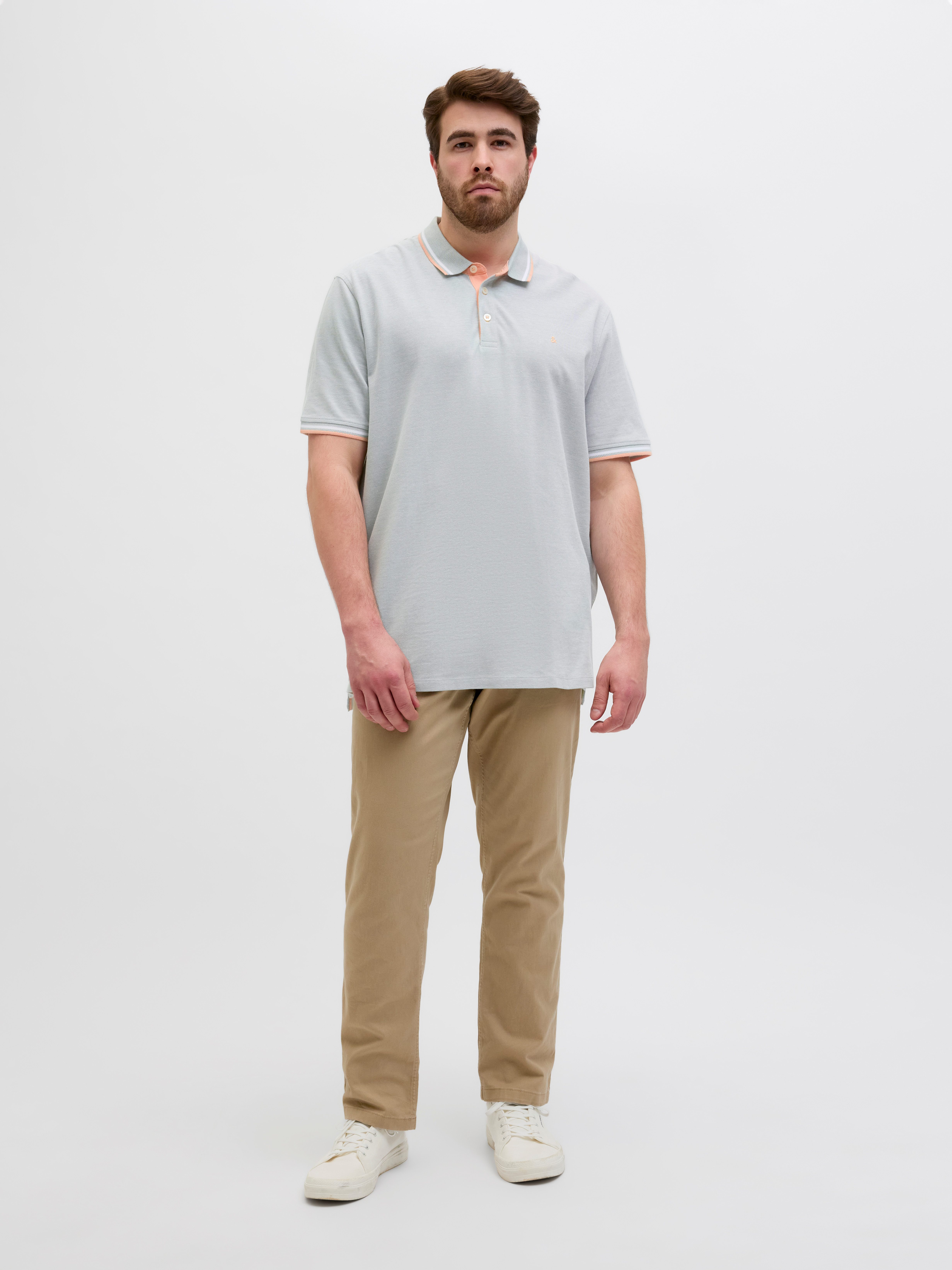 Jack & Jones PlusSize Poloshirt JJEPAULOS POLO SS NOOS PLS