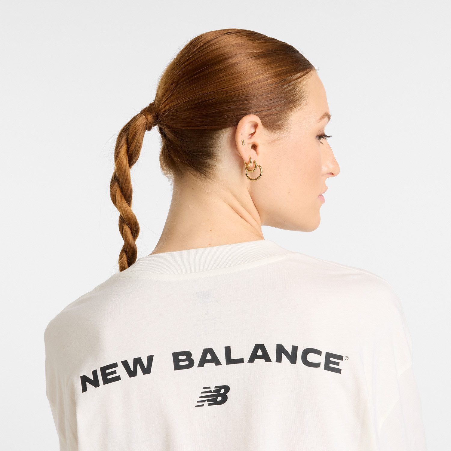 New Balance T-shirt REIMAGINED OVERSIZED WAIST T-SHIRT
