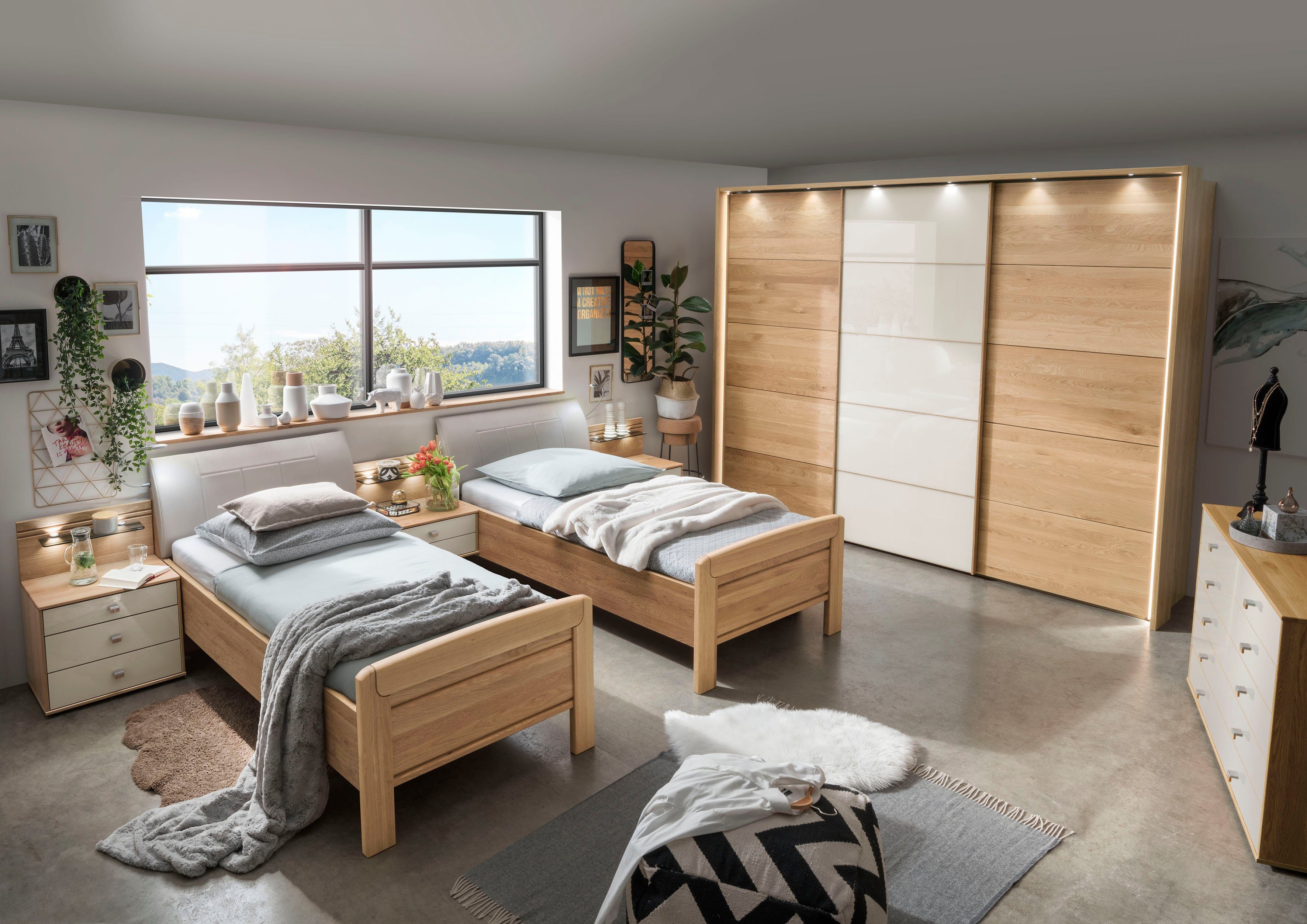 WIEMANN Houten bed KIRUNA in comforthoogte