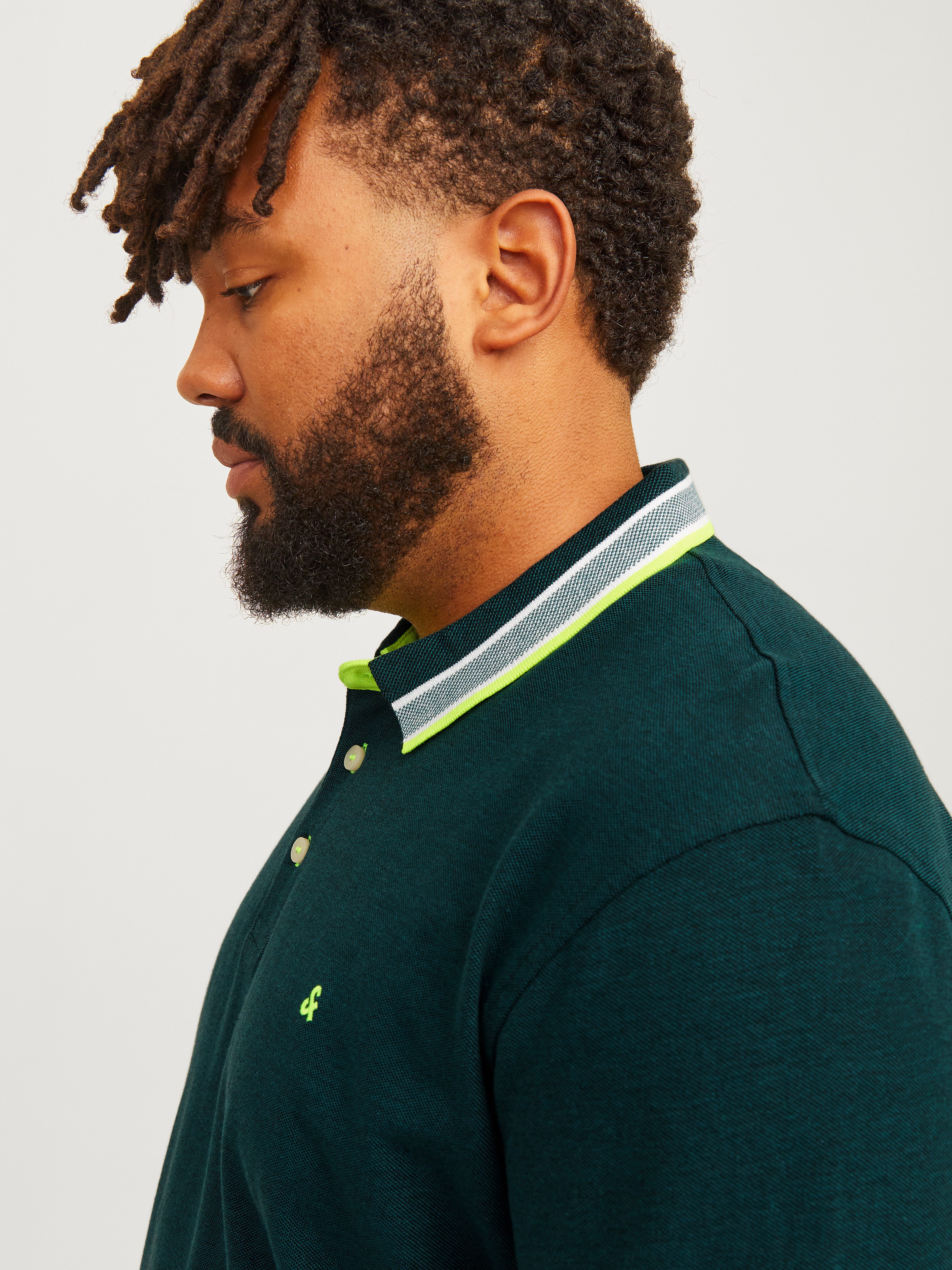Jack & Jones PlusSize Poloshirt JJEPAULOS POLO SS NOOS PLS