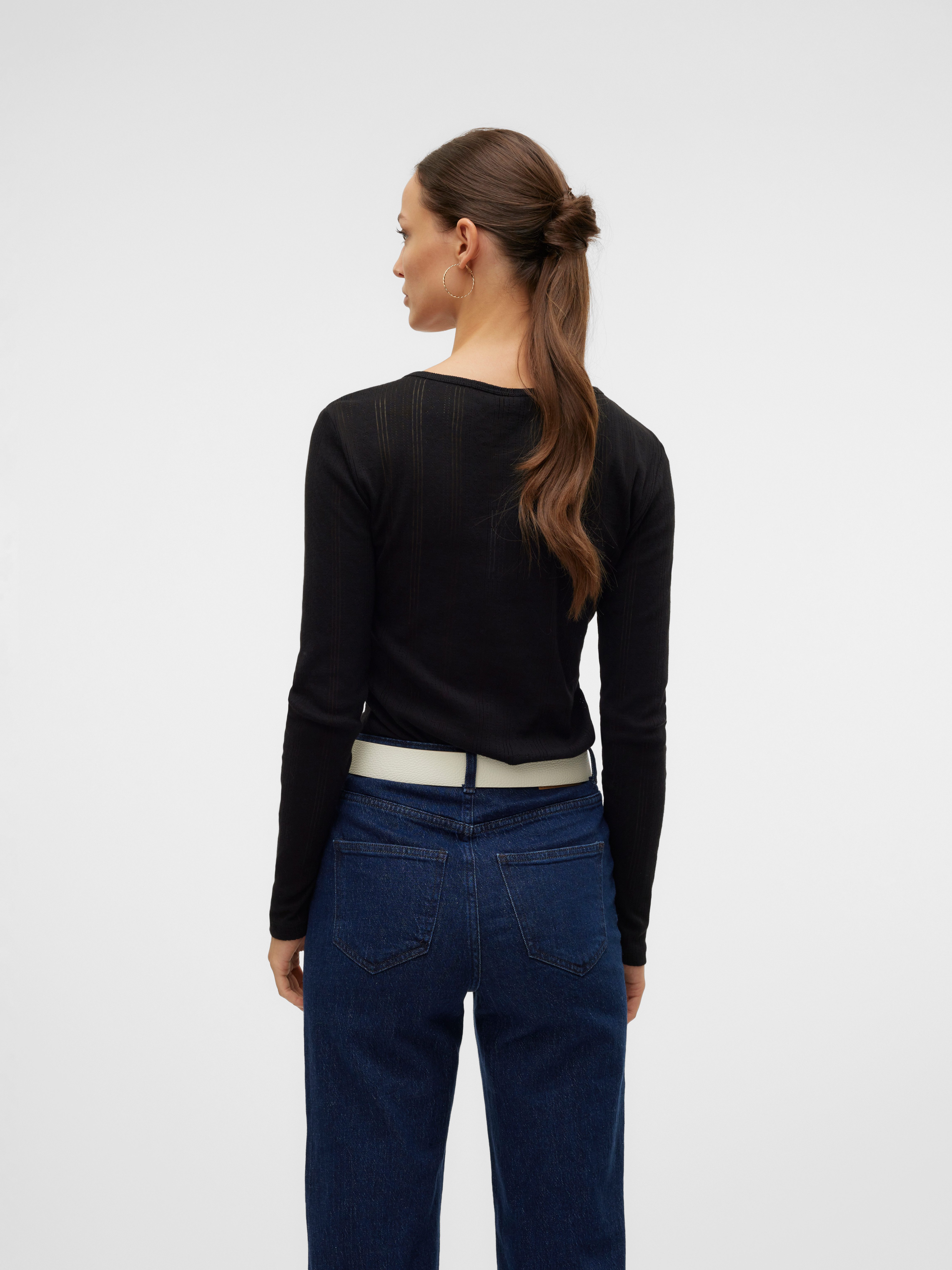 Vero Moda Shirt met lange mouwen VMLISA LS TOP JRS NOOS