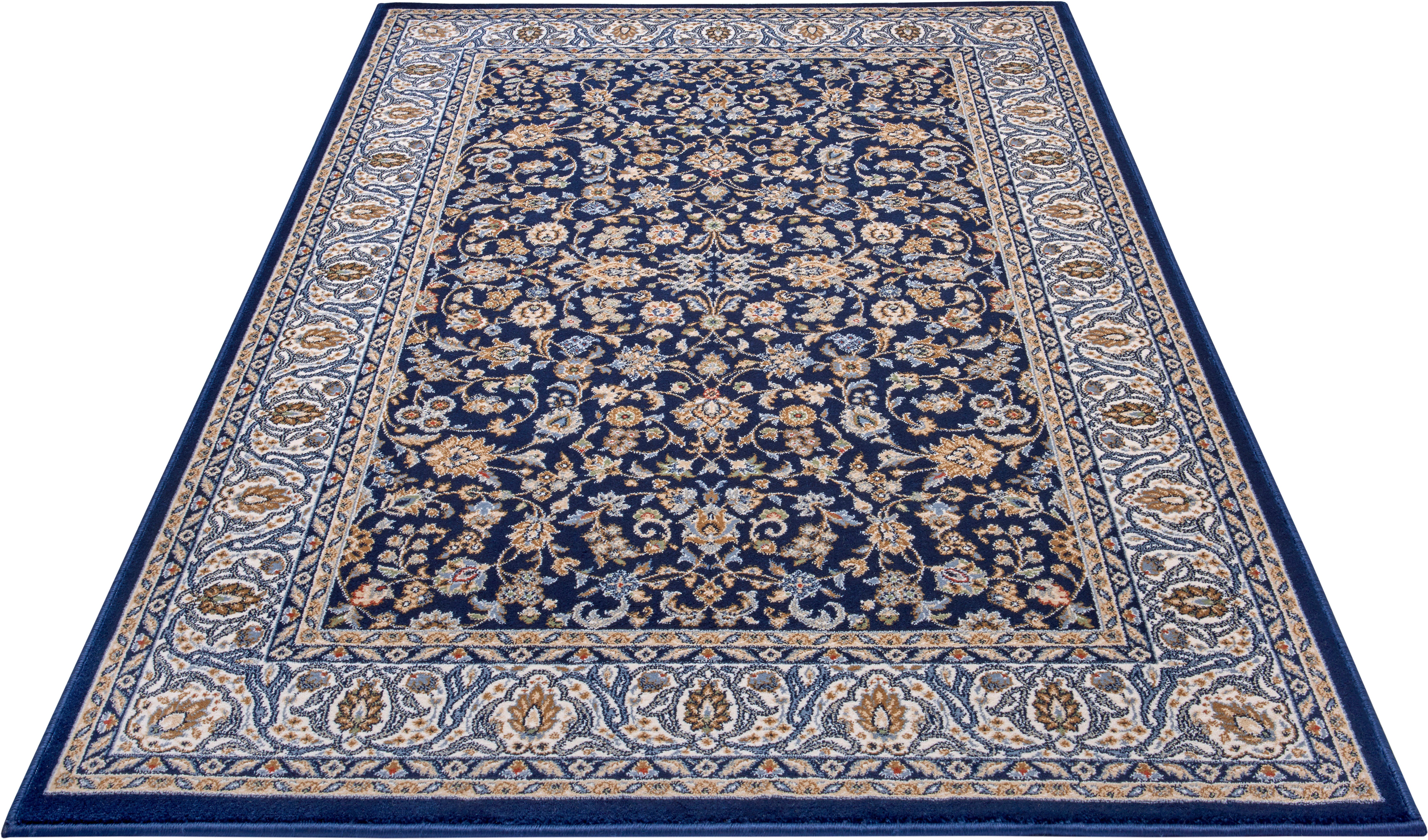 Perzisch tapijt - Aljars marineblauw 120x170 cm