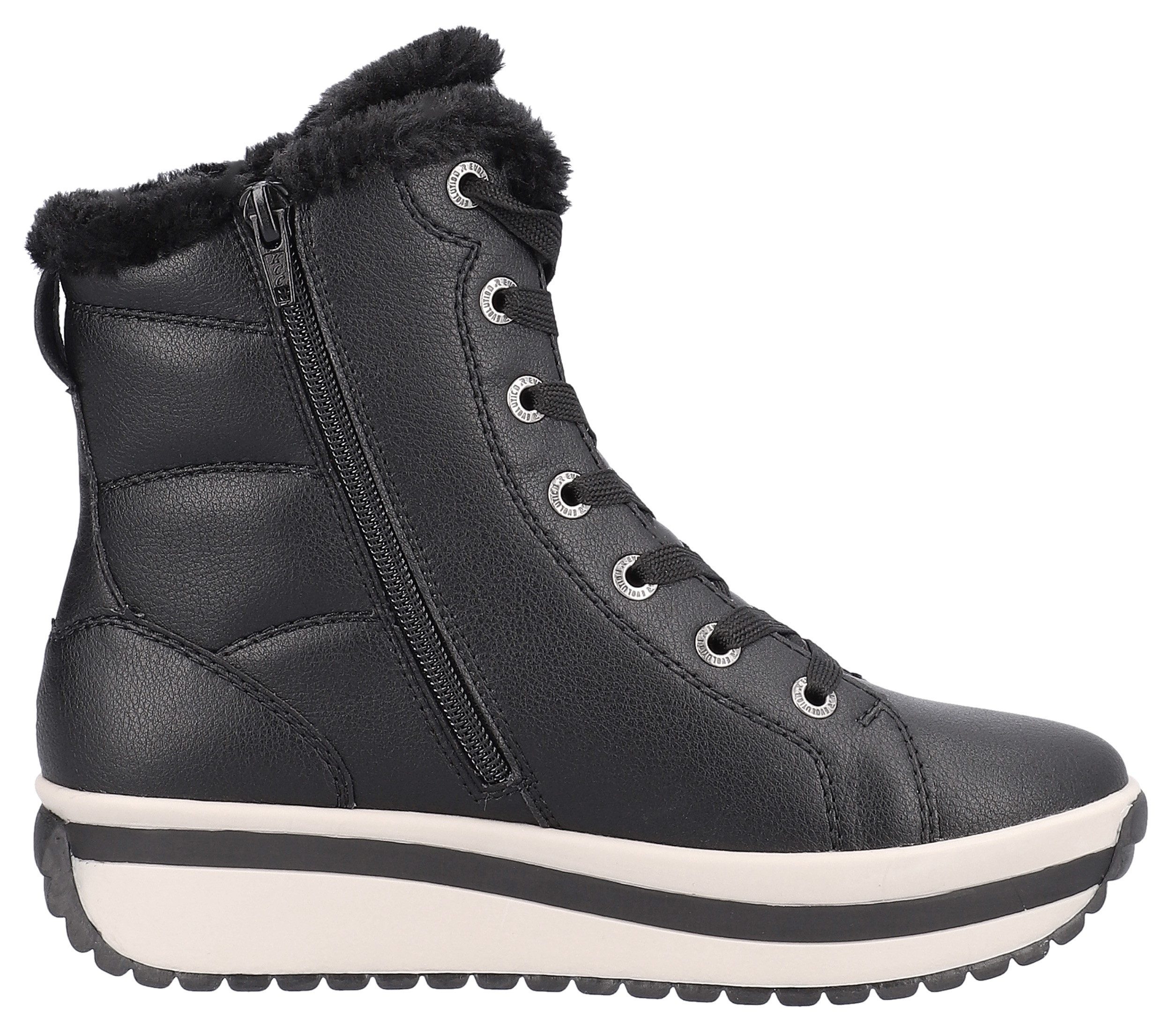 Rieker EVOLUTION Winterlaarzen , veterschoenen, enkellaars met praktische binnenrits