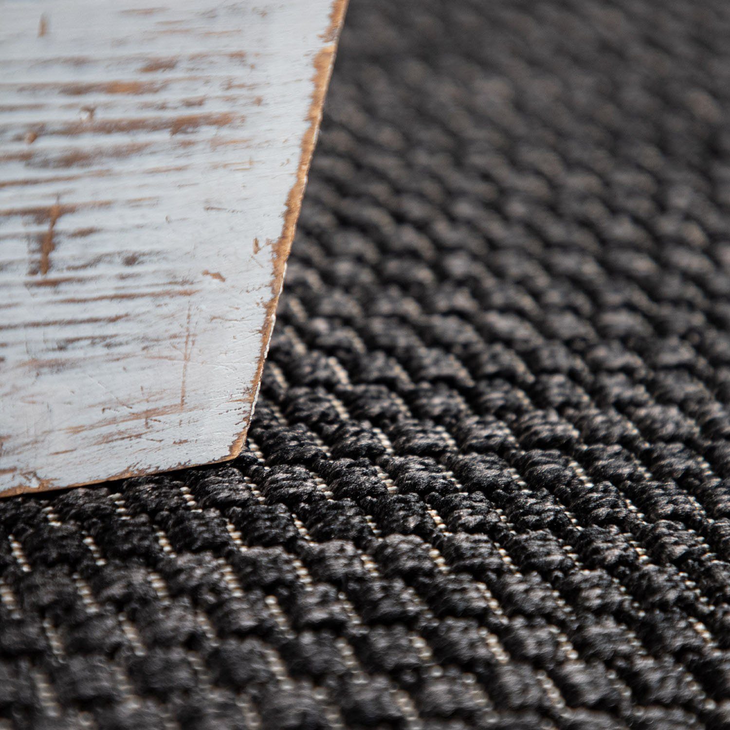 Paco Home Vloerkleed Timber 125 Platweefsel, sisal look, ook als loper, geschikt voor binnen en buiten
