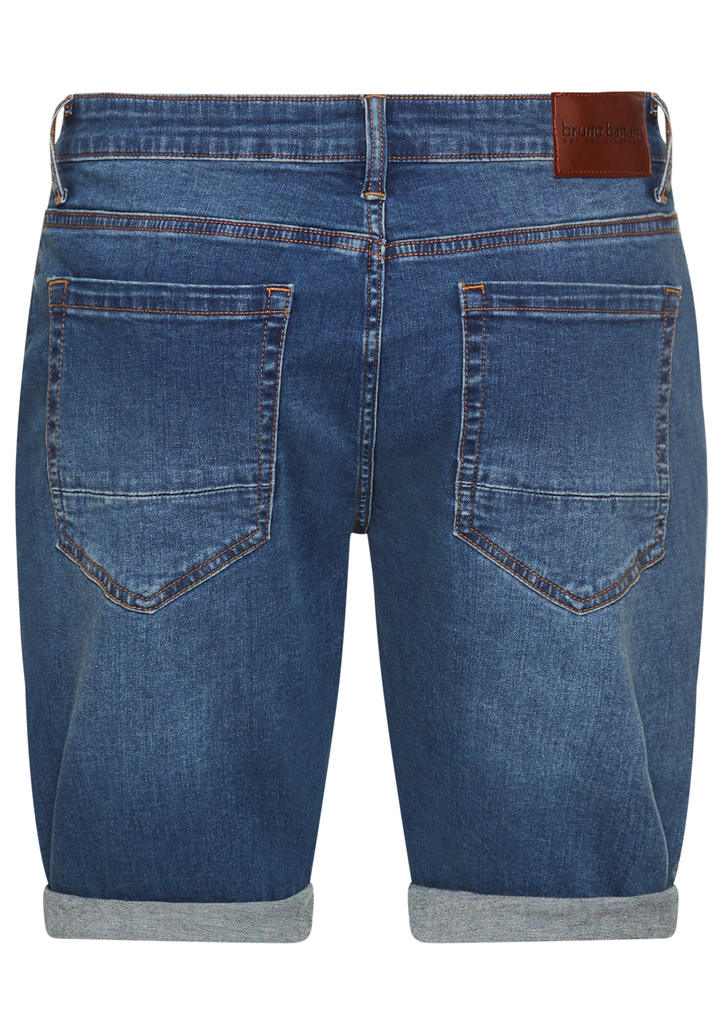 Bruno Banani Jeansshort Hutch-Shorts lage taillehoogte