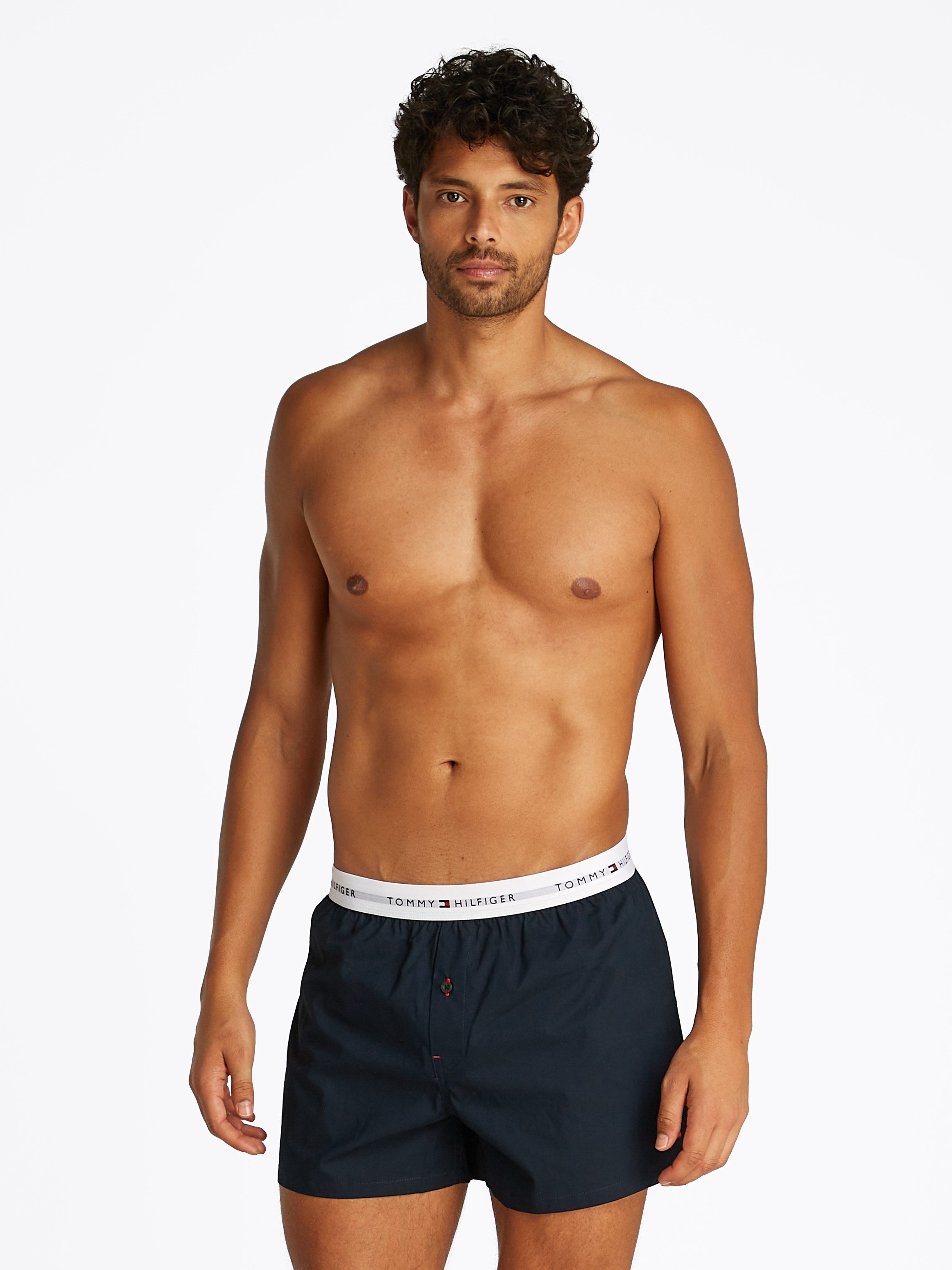 Tommy Hilfiger Underwear Geweven boxershort 2P WOVEN BOXER (set, 2 stuks, 2 stuks)