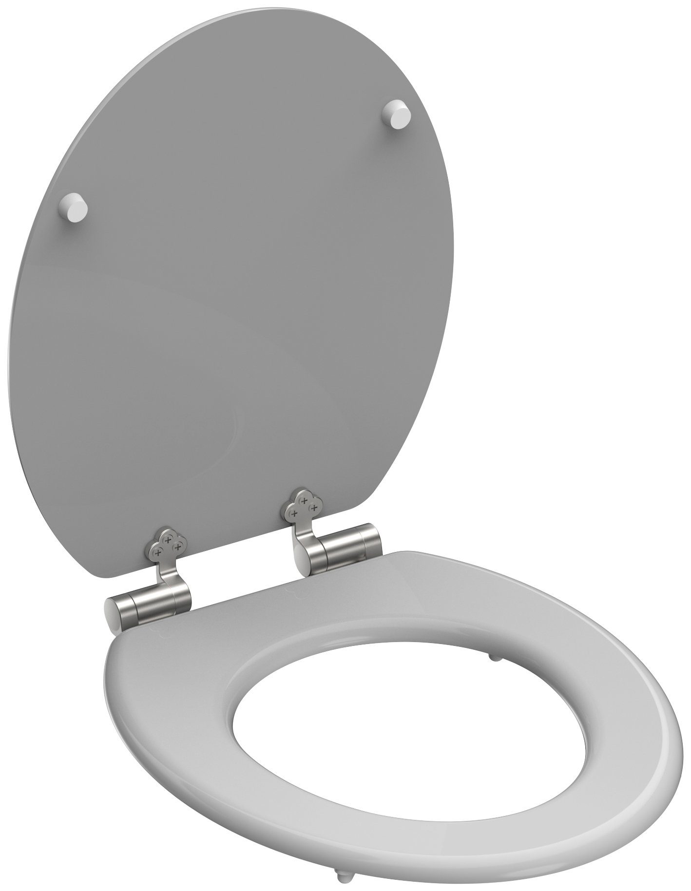 welltime Toiletzitting Uni met softclosemechanisme, mdf, krasvast