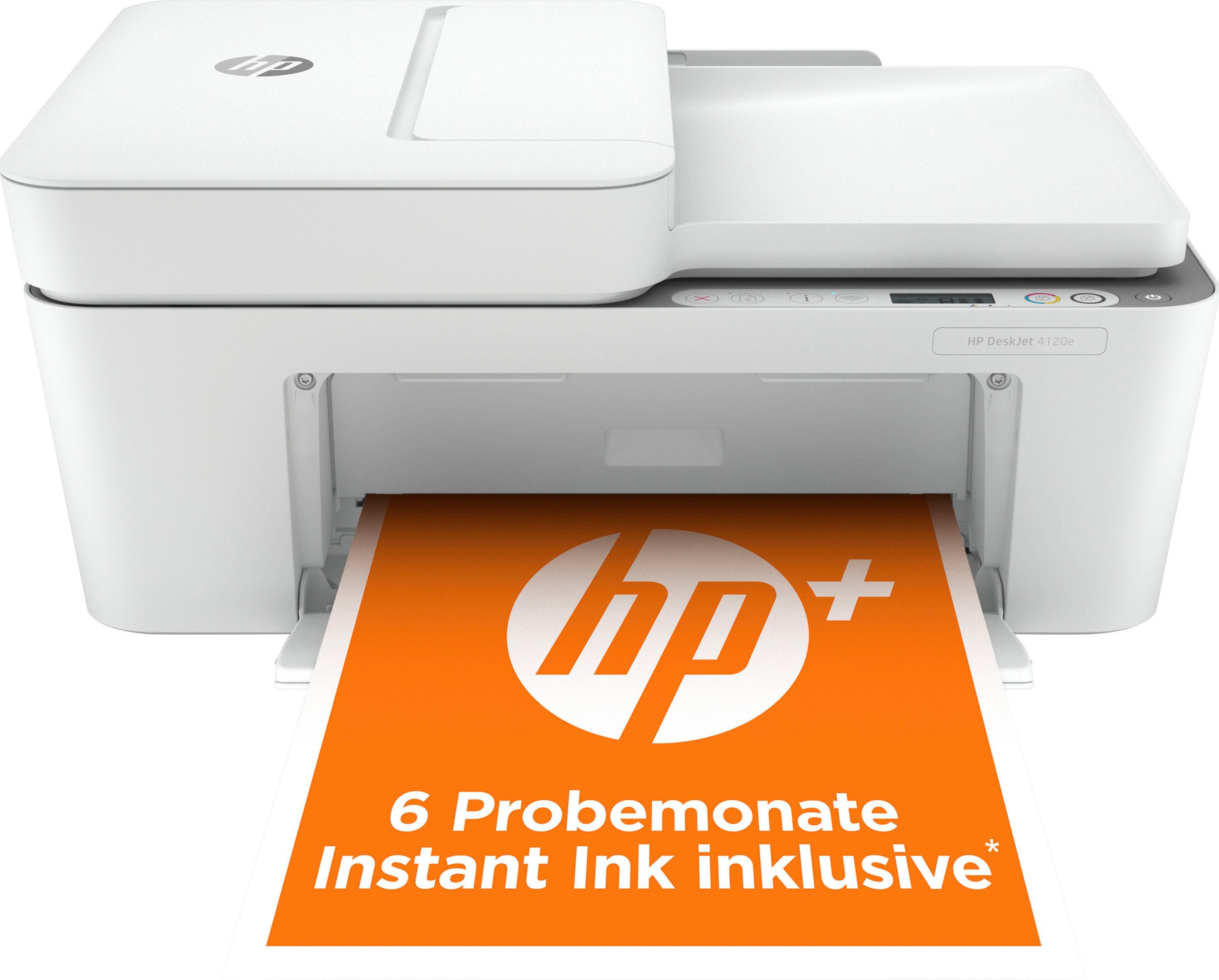 Conceit Universiteit Symposium HP All-in-oneprinter DeskJet 4120e All in one printer HP+ Instant inc  compatibel in de online winkel | OTTO