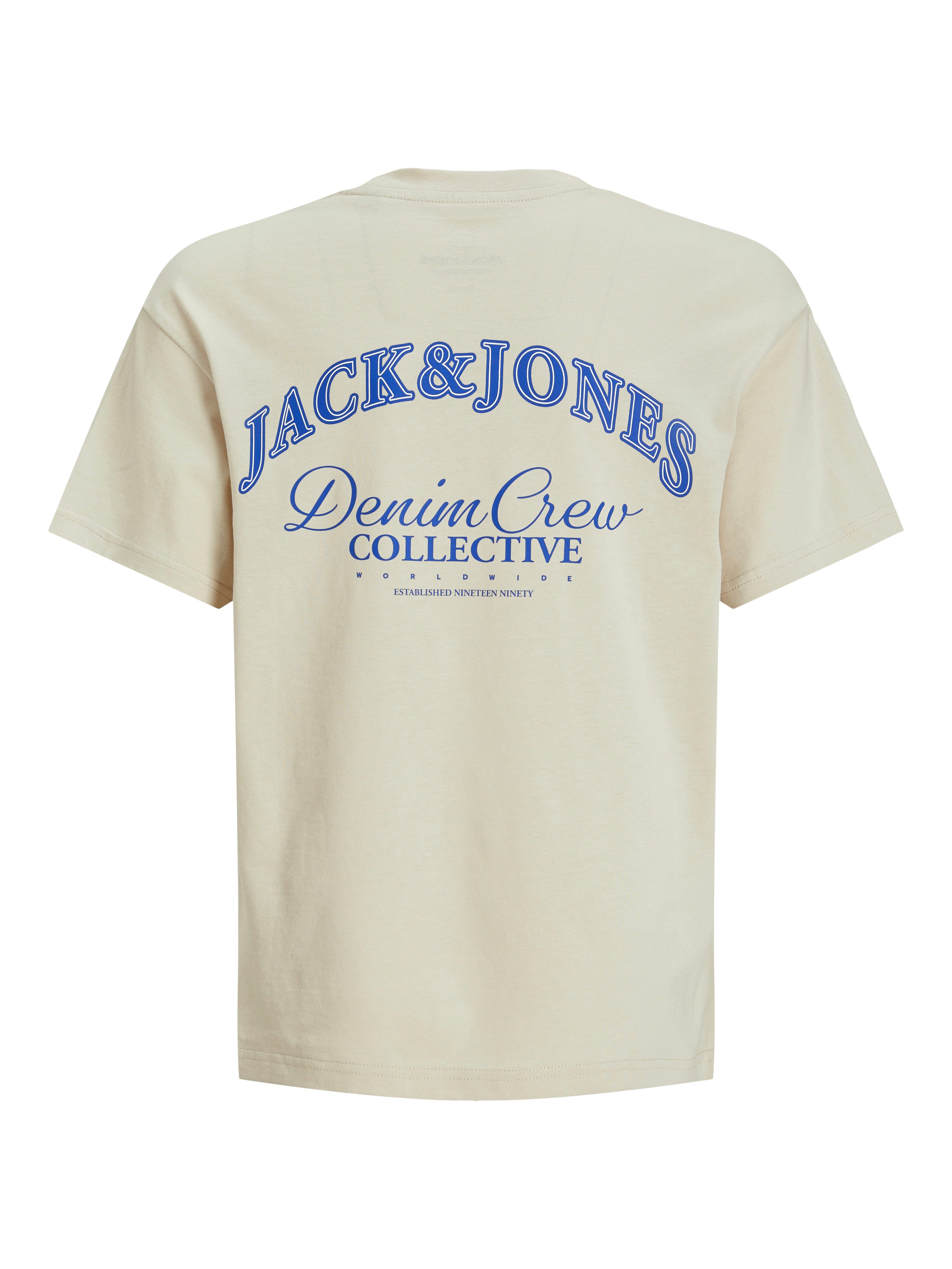 Jack & Jones Junior T-shirt JJEBRANDES BACKP RELAXED TEE SS SN JNR