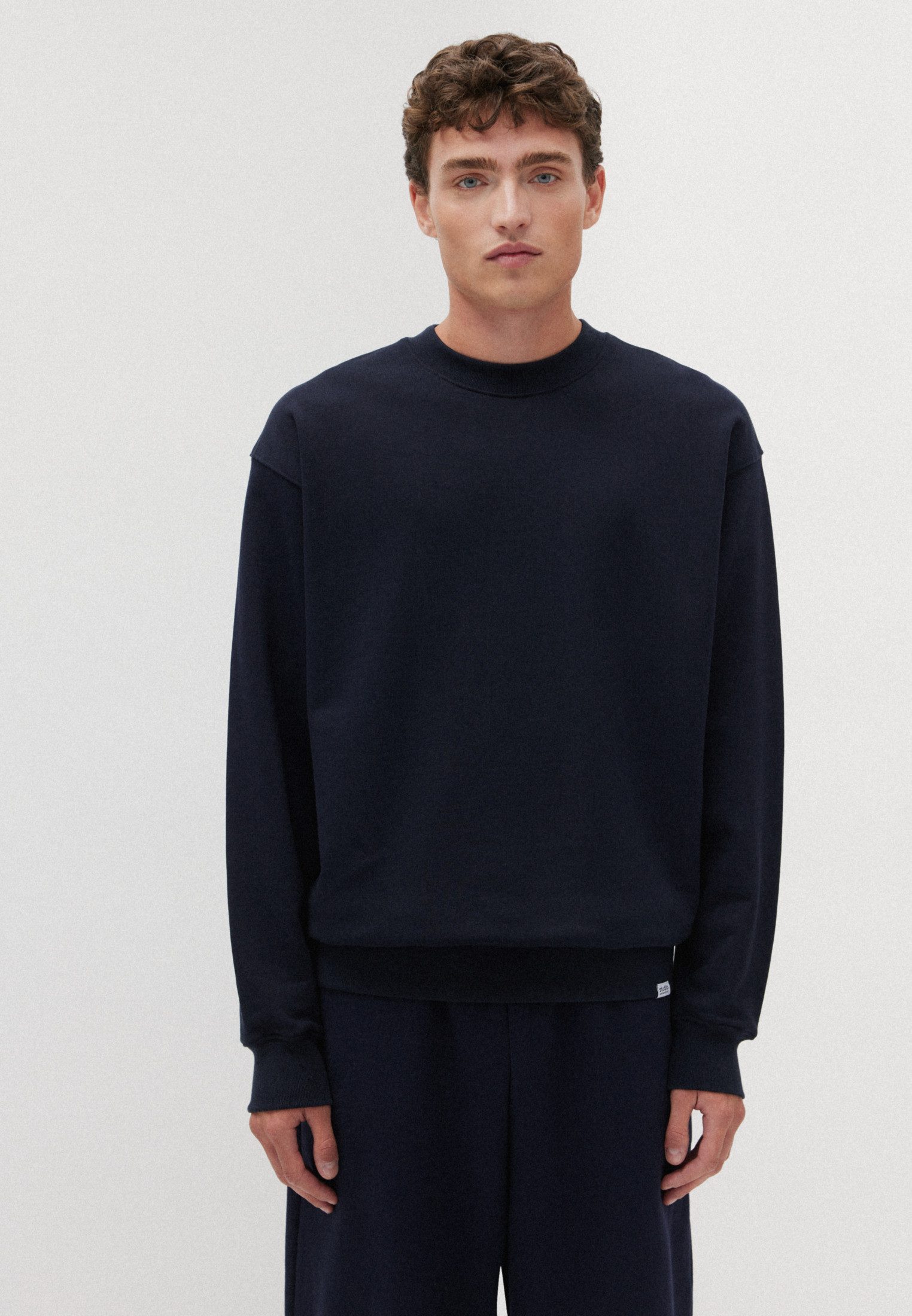 studio seidensticker Sweatshirt Studio Lange mouwen ronde hals uni