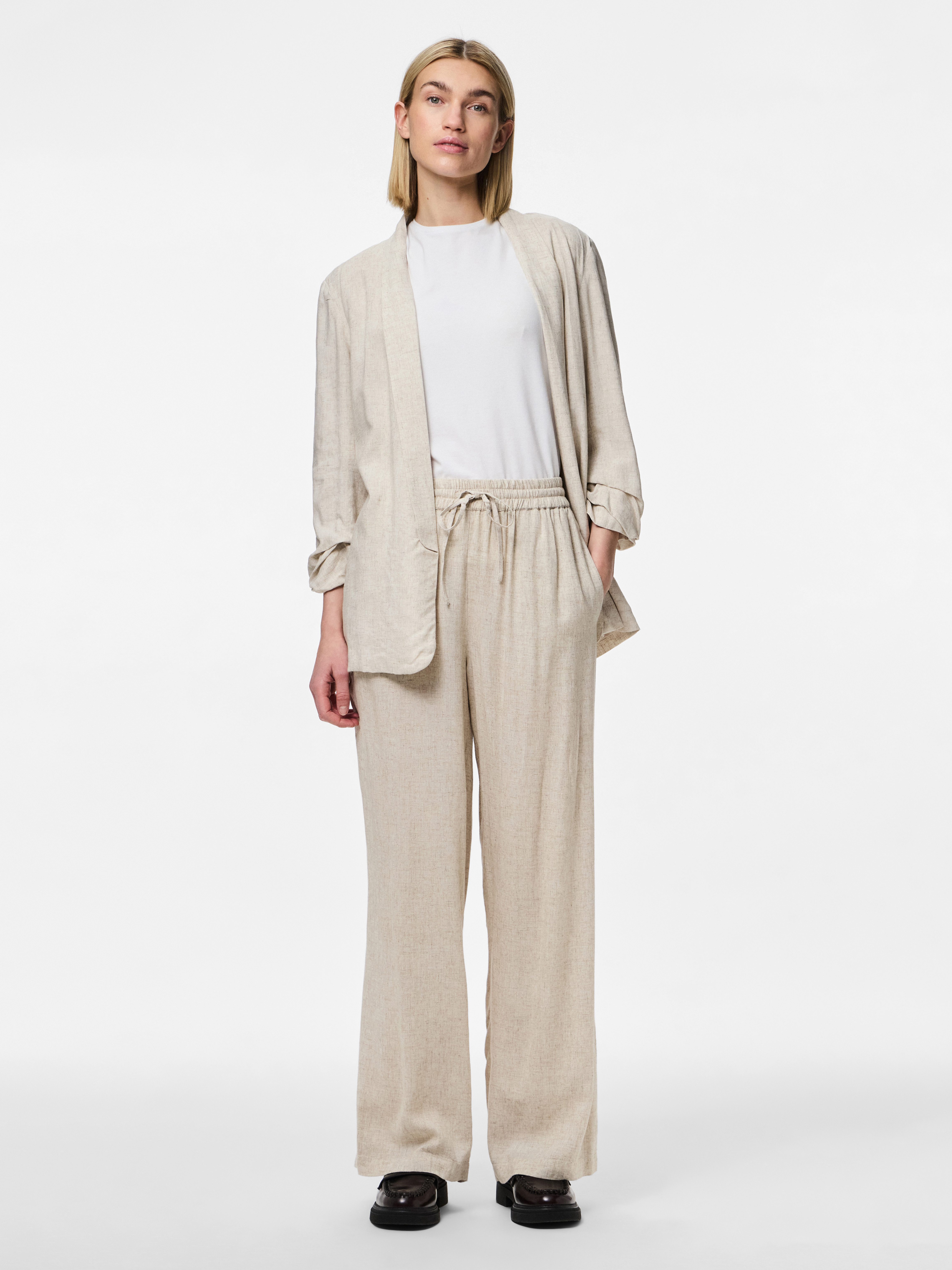 pieces Lange blazer PCPIA BOSELLA BLAZER WVN NOOS