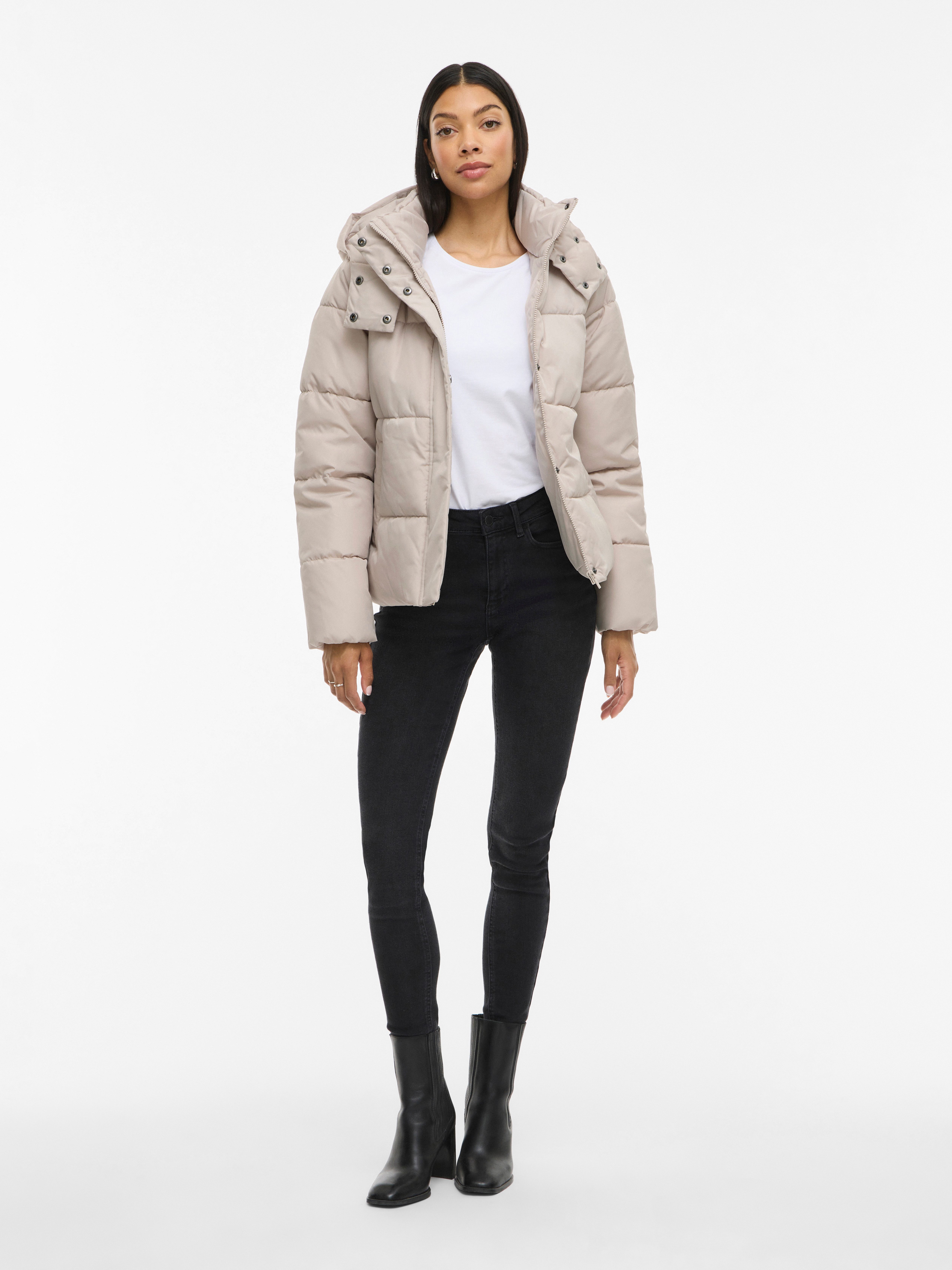Vila Gewatteerde jas VIMILJA PADDED PUFFER - NOOS