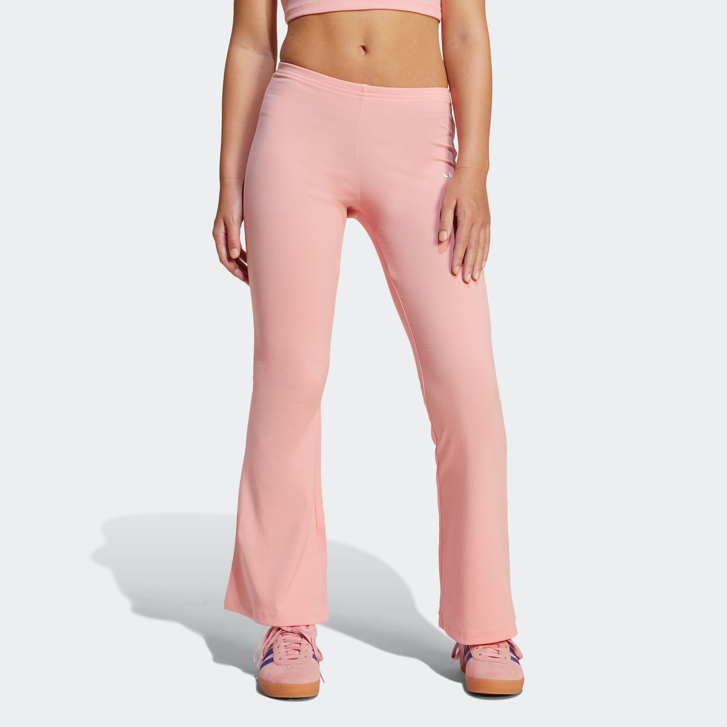 adidas Originals Sportbroek RIB PANTS (1-delig) meisjes broeken maat 170 roze